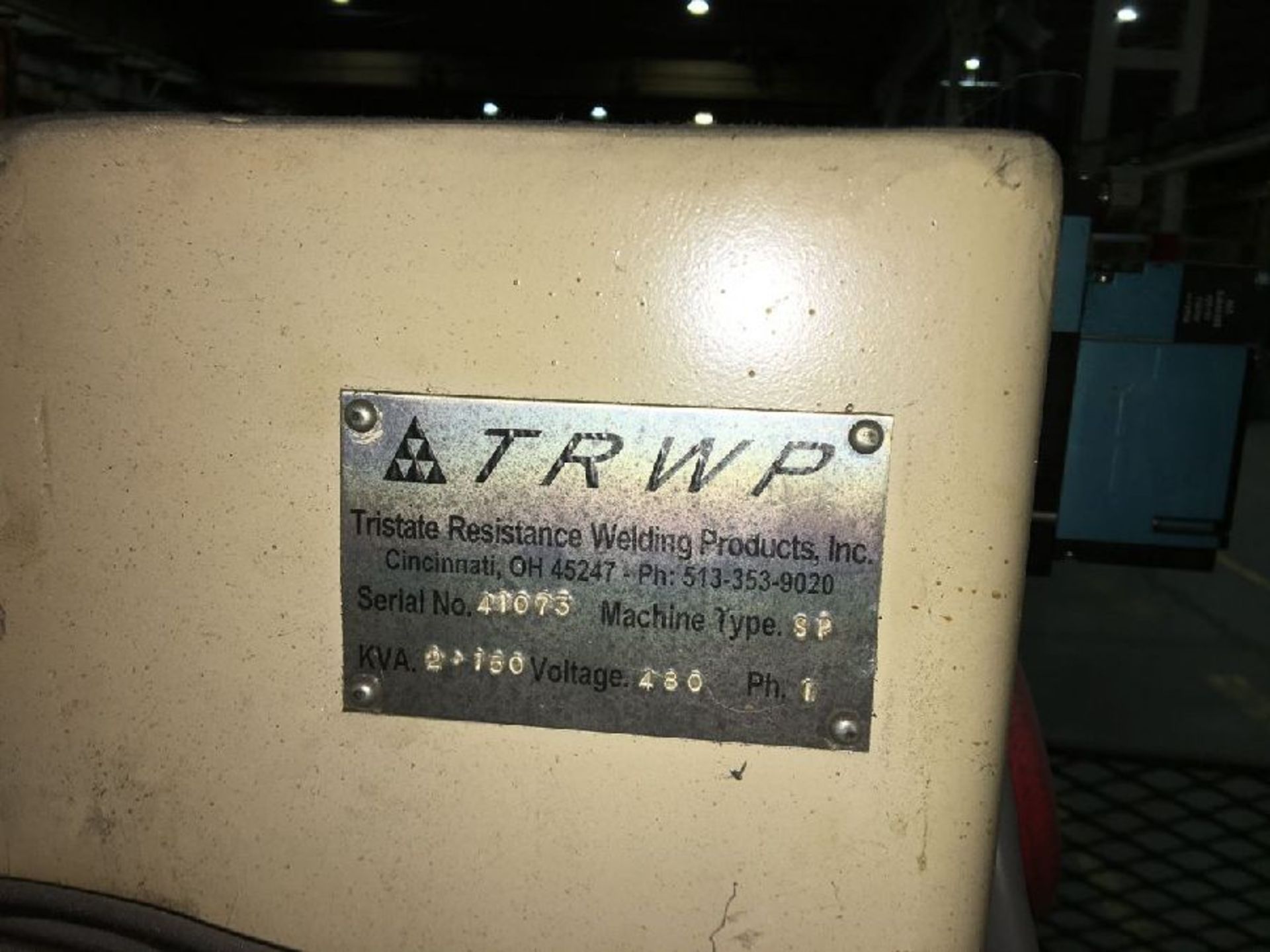 Tristate Type SP Two Station Spot Welder - Image 8 of 9