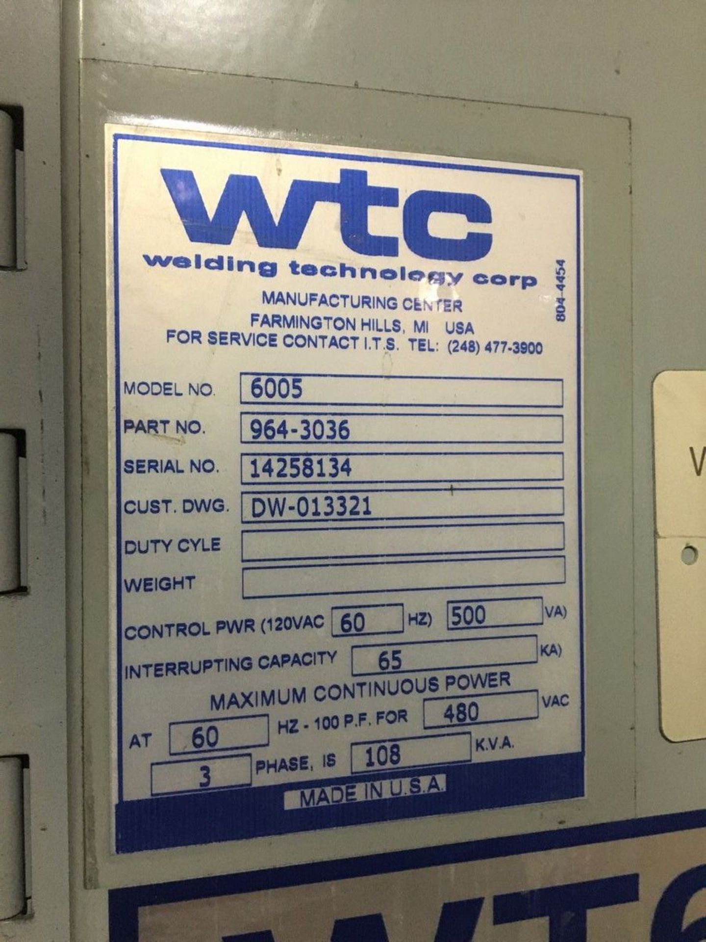 ABB Model IRB 6700 235/2.65 Servo CNC Robot - Image 8 of 11