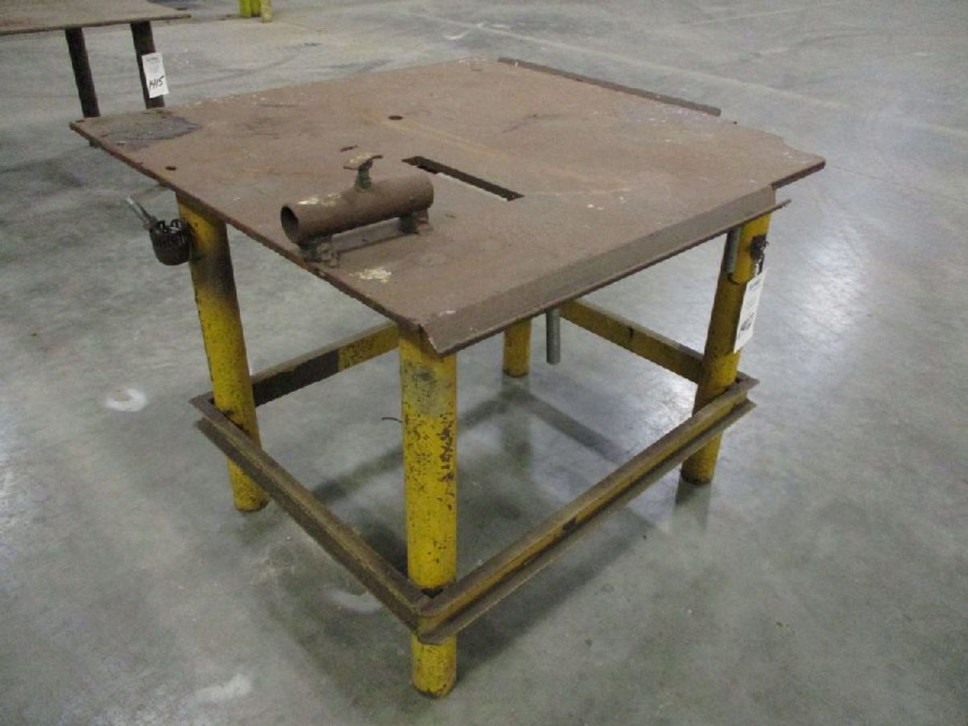 Steel 48" x 48" x 37" H Welding Table - Image 6 of 6