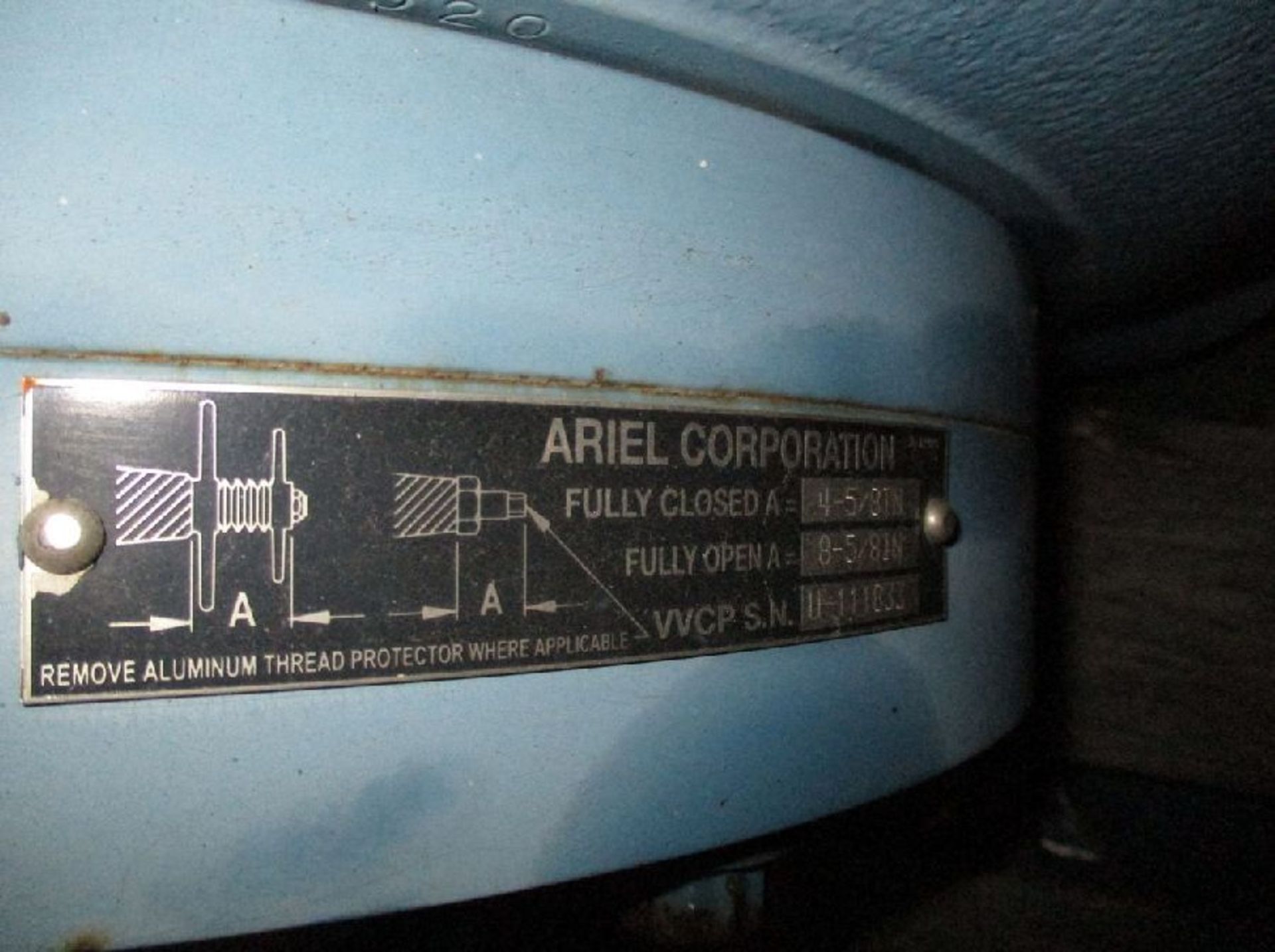 Ariel Corp Model Class K Gas Compressor Cylinder Assembly - Image 7 of 7