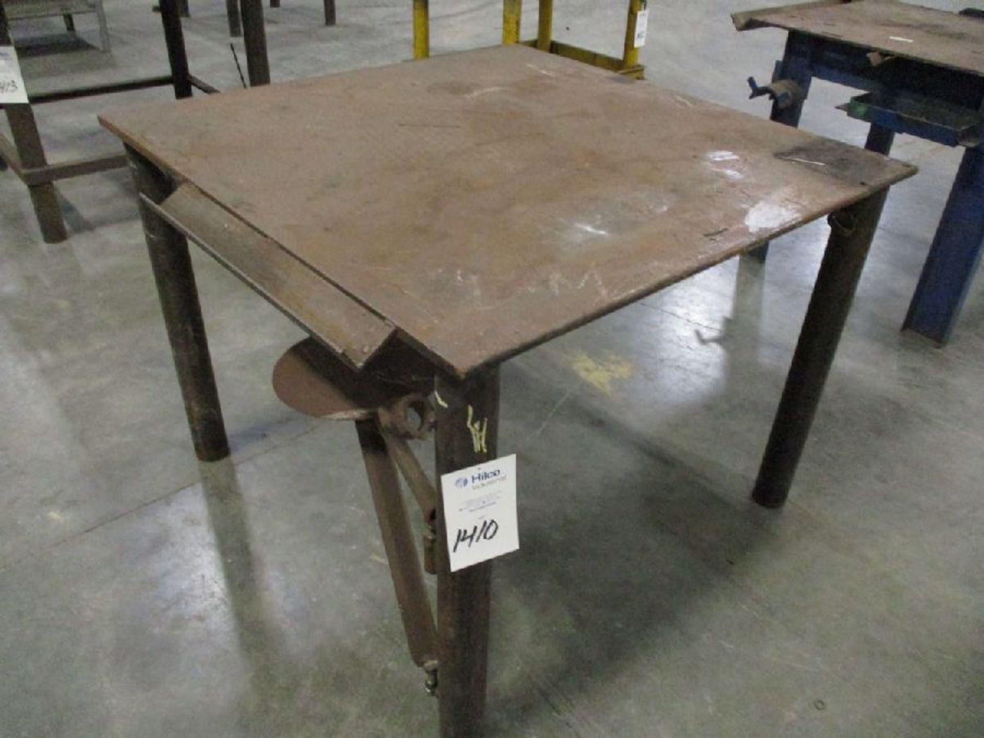 Steel 48" x 48" x 37" H Welding Table - Image 2 of 8