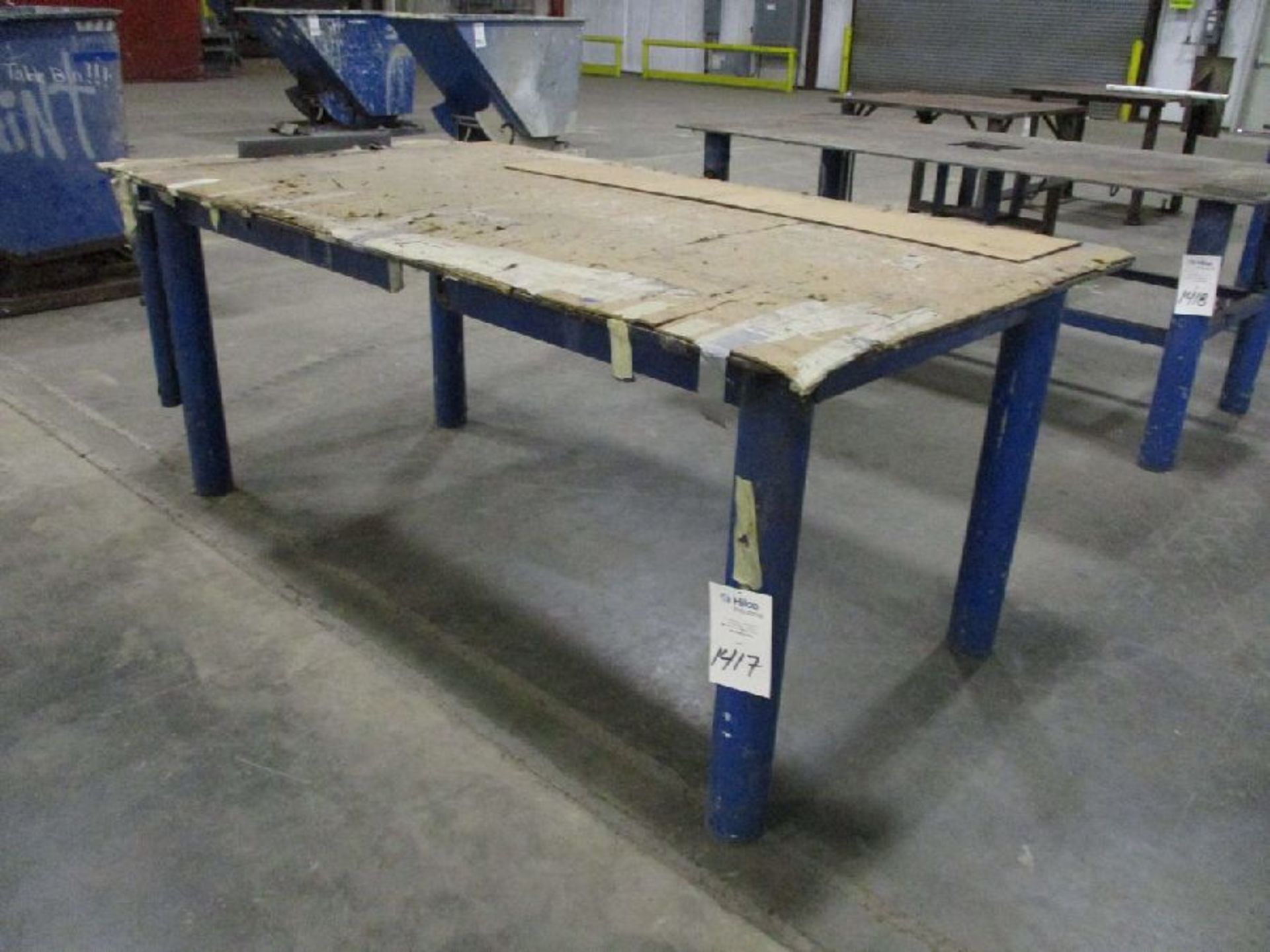 Steel 48" x 96" x 38" H Welding Table - Image 5 of 6