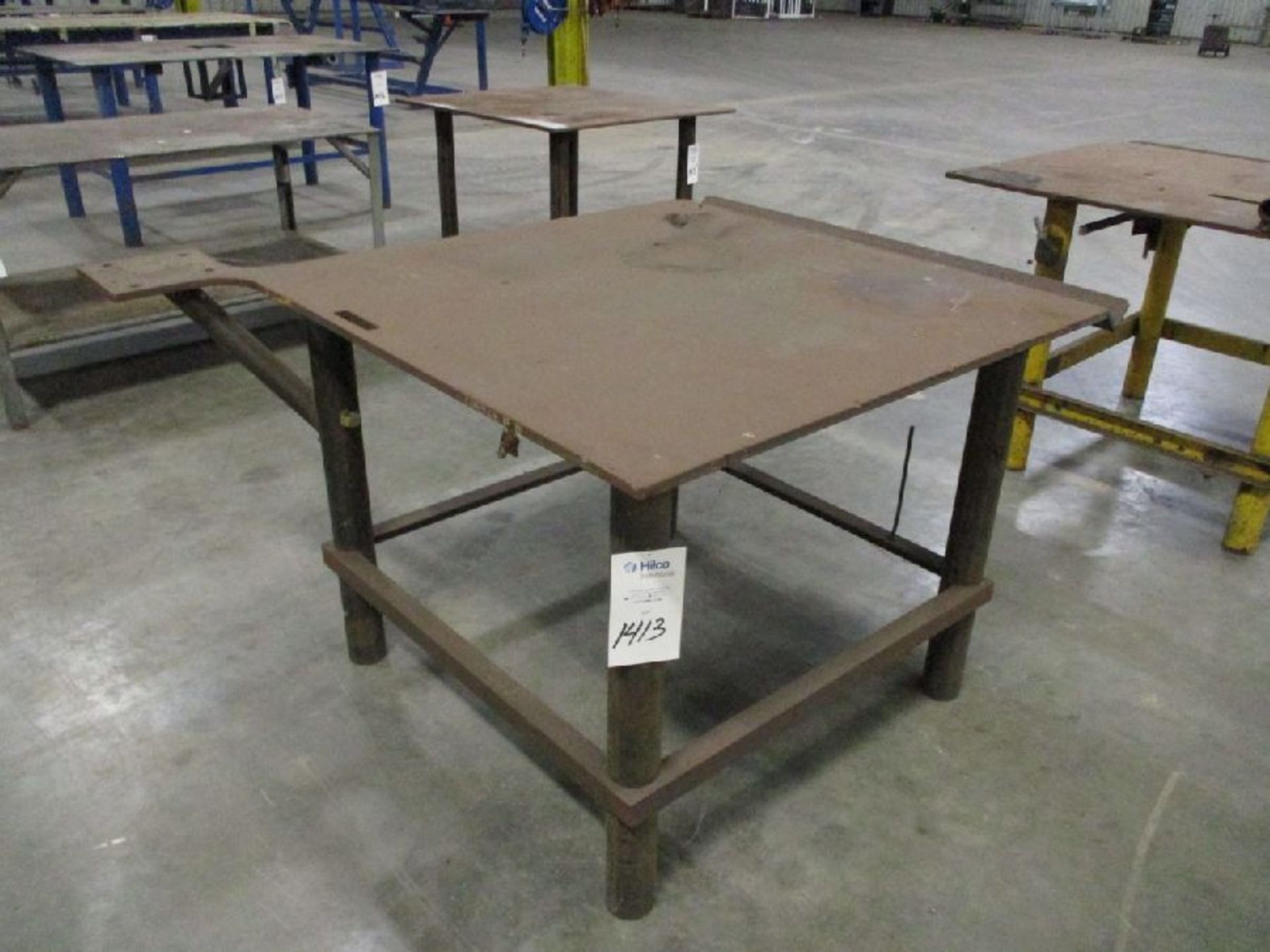 Steel 48" x 48" x 37" H Welding Table - Image 5 of 6