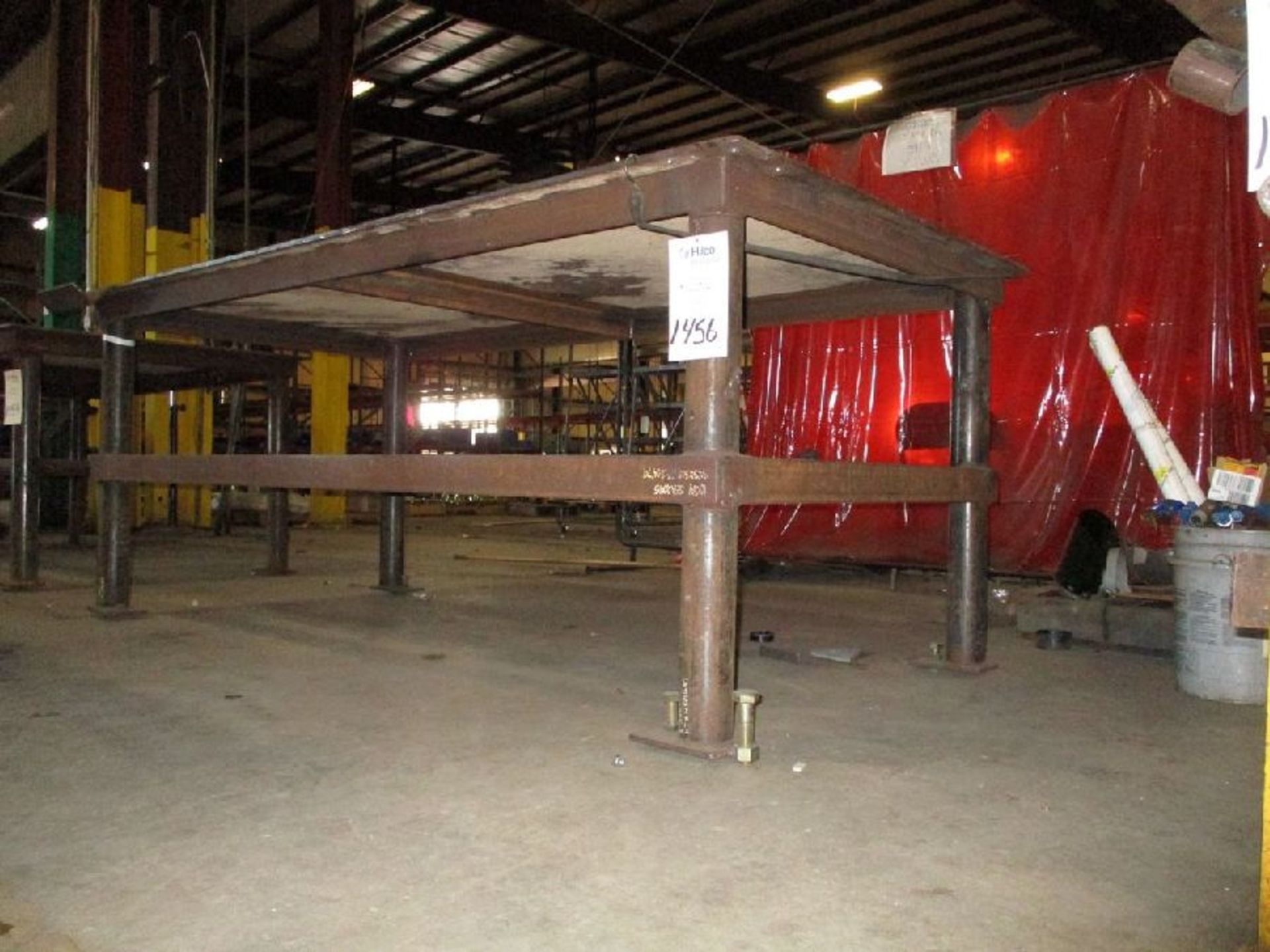 4' x 8' x 38" H Steel Welding Table - Image 4 of 4