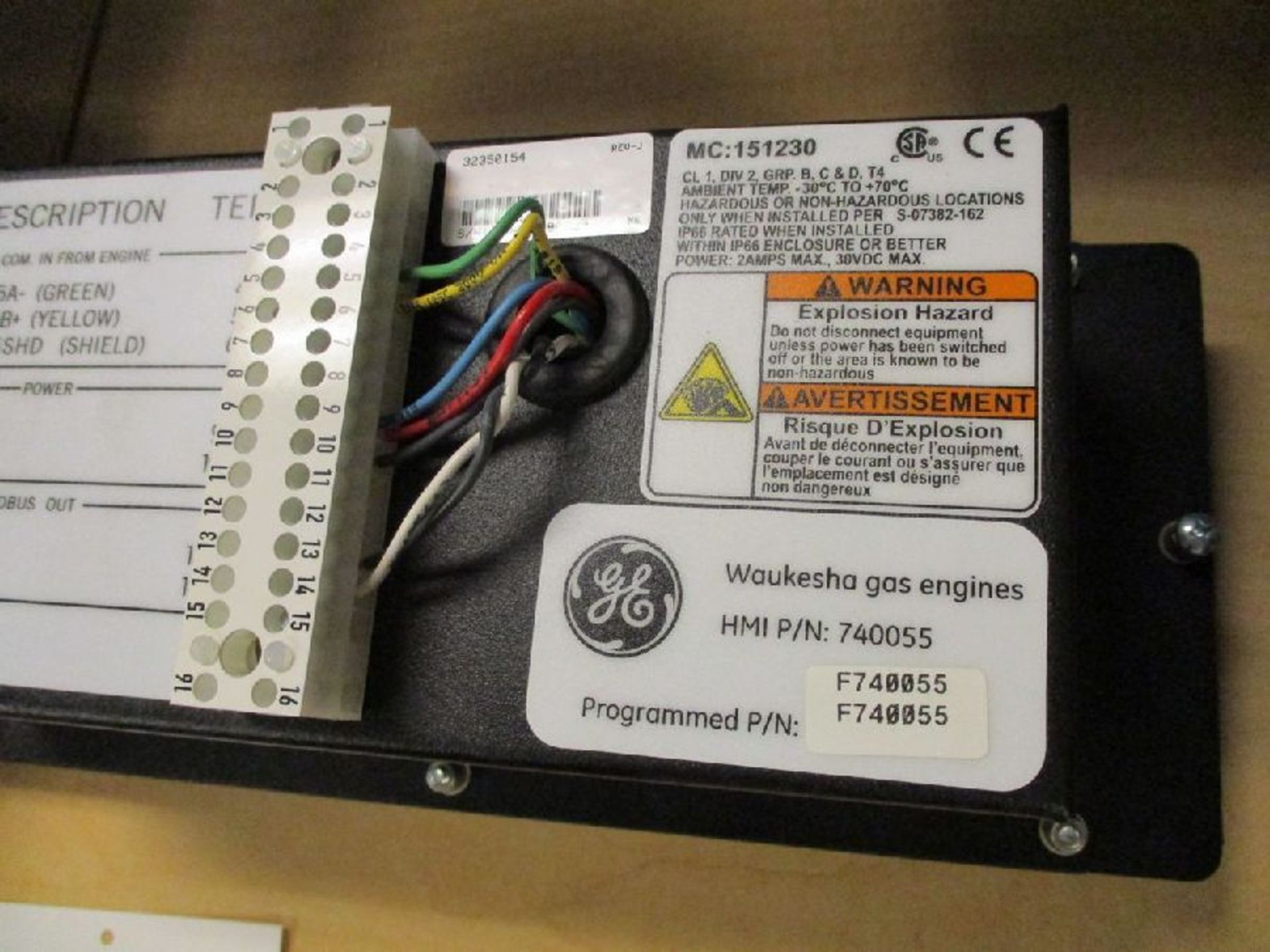 GE Waukesha Gas Engine HMI Controllers - Image 5 of 5