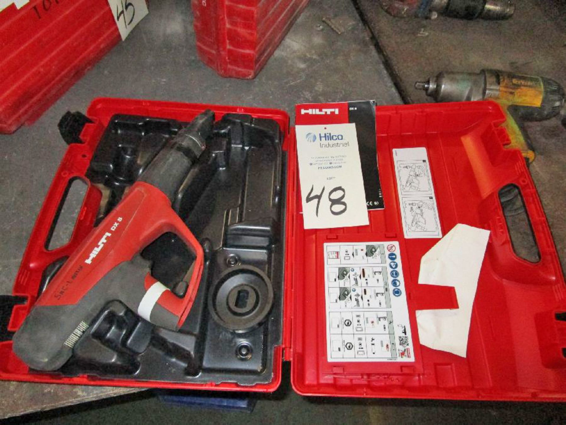 Hilti Model DX 5 Powder Actuated Nailer