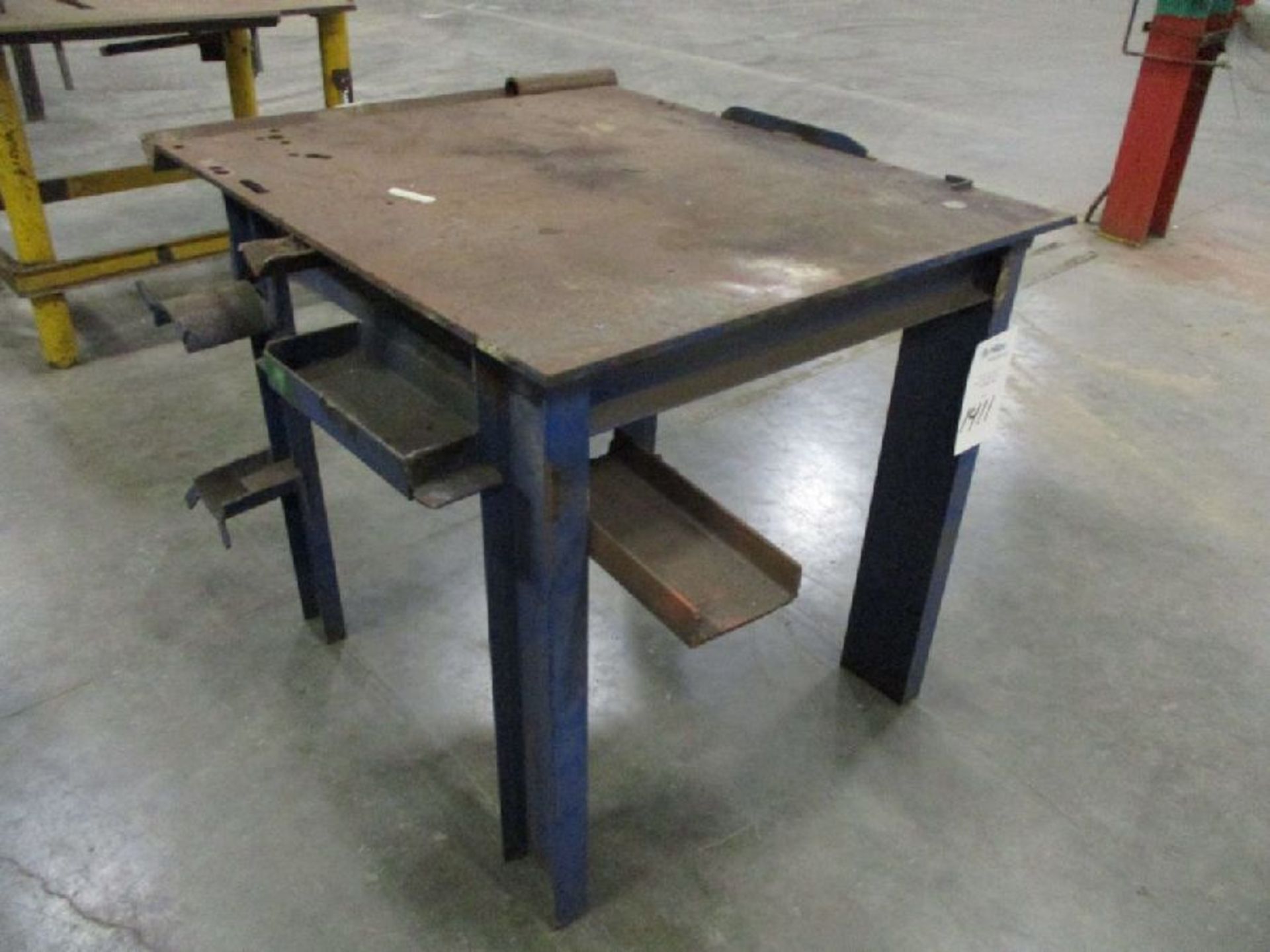 Steel 48" x 48" x 37" H Welding Table - Image 5 of 8