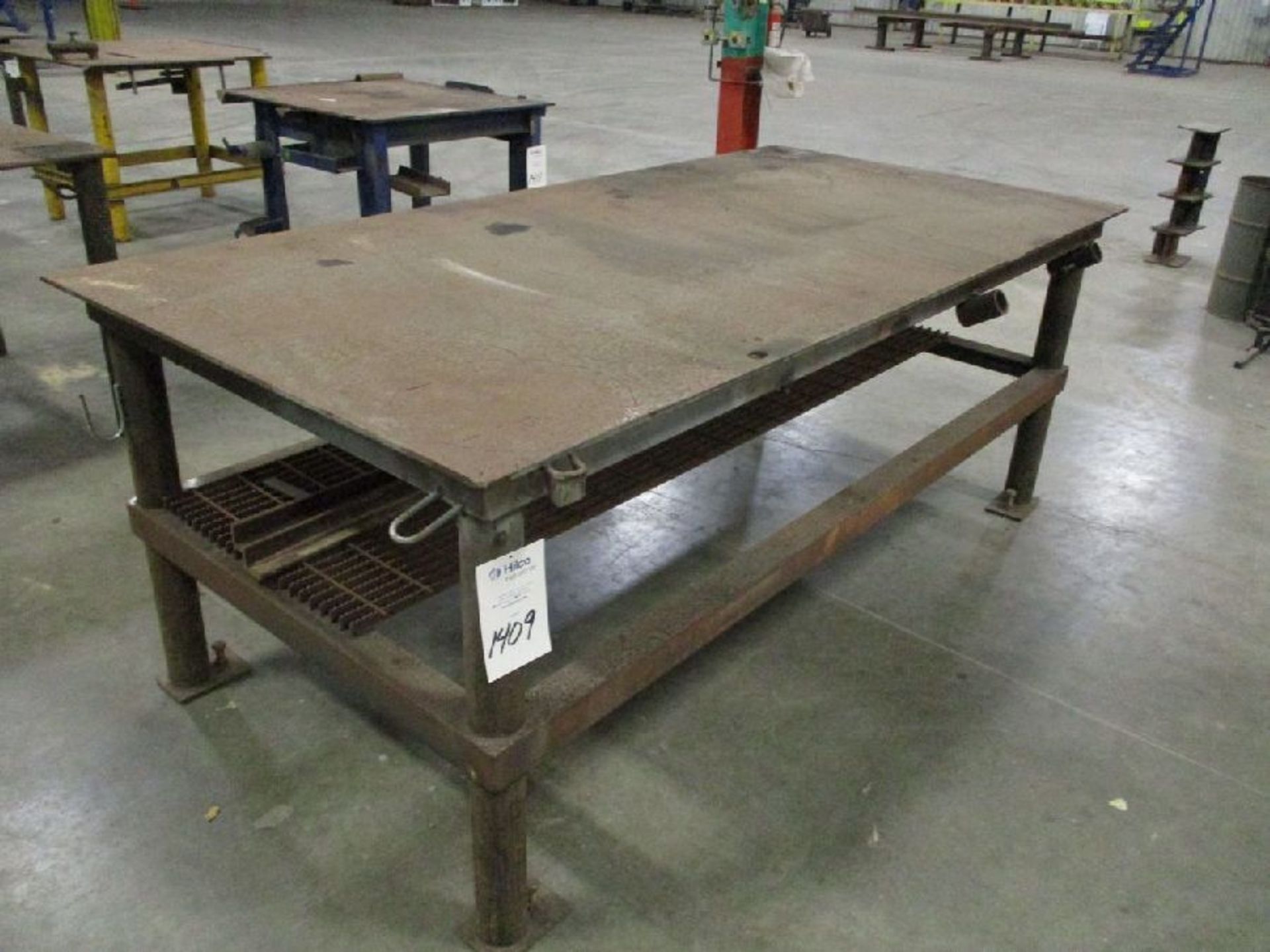 Steel 48" x 96" x 37" H Welding Table - Image 5 of 6