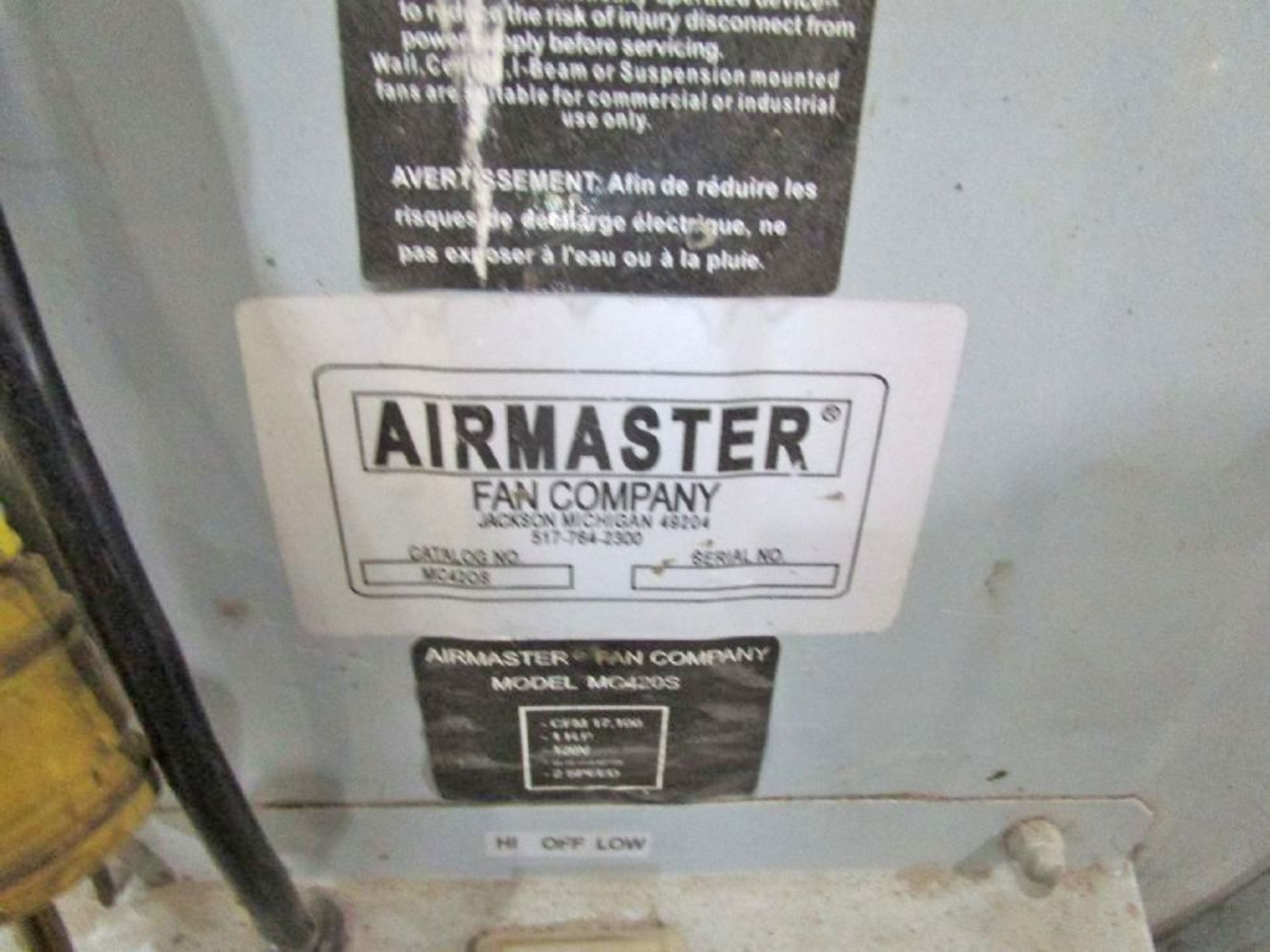 Air Master 42" Diameter Drum Fans - Image 2 of 3