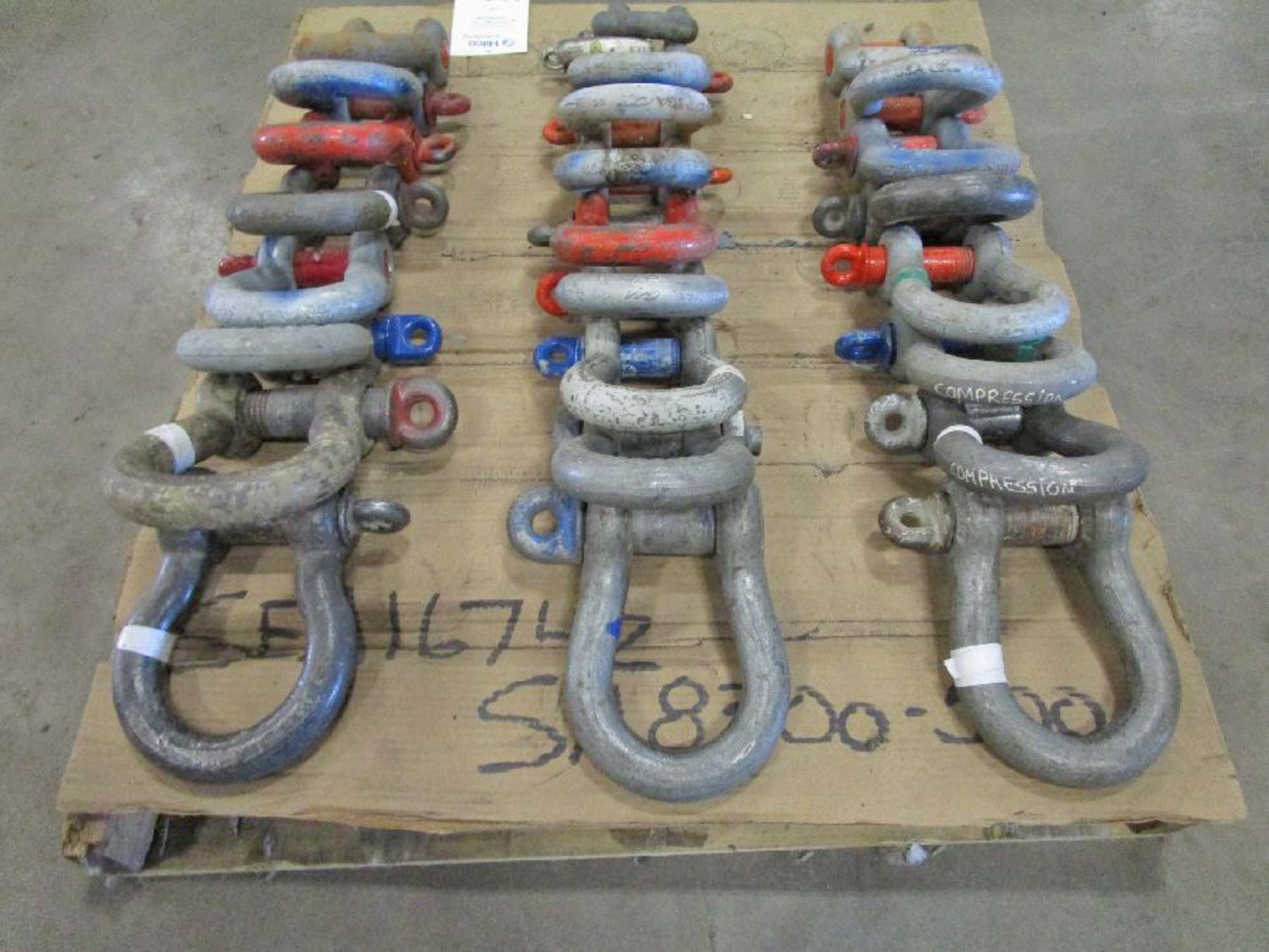 Lot of CM 20 Ton Max Bolt & Clevis - Image 2 of 2