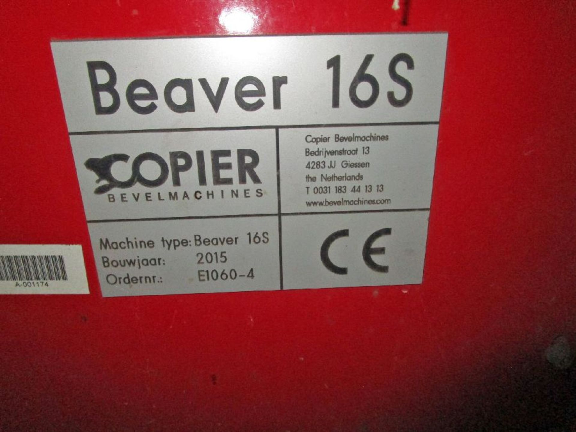 Beaver Model 16 S 2-16" Pipe Beveler - Image 4 of 8