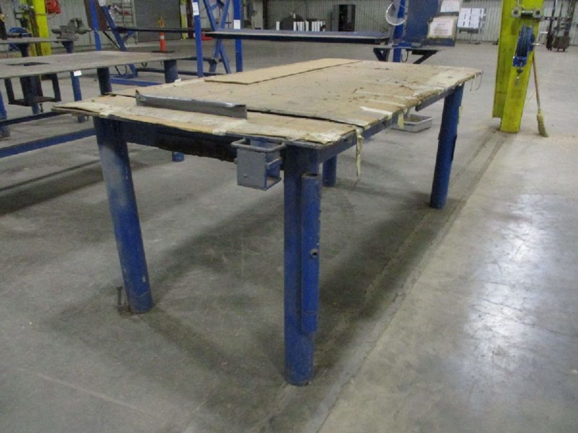 Steel 48" x 96" x 38" H Welding Table - Image 3 of 6