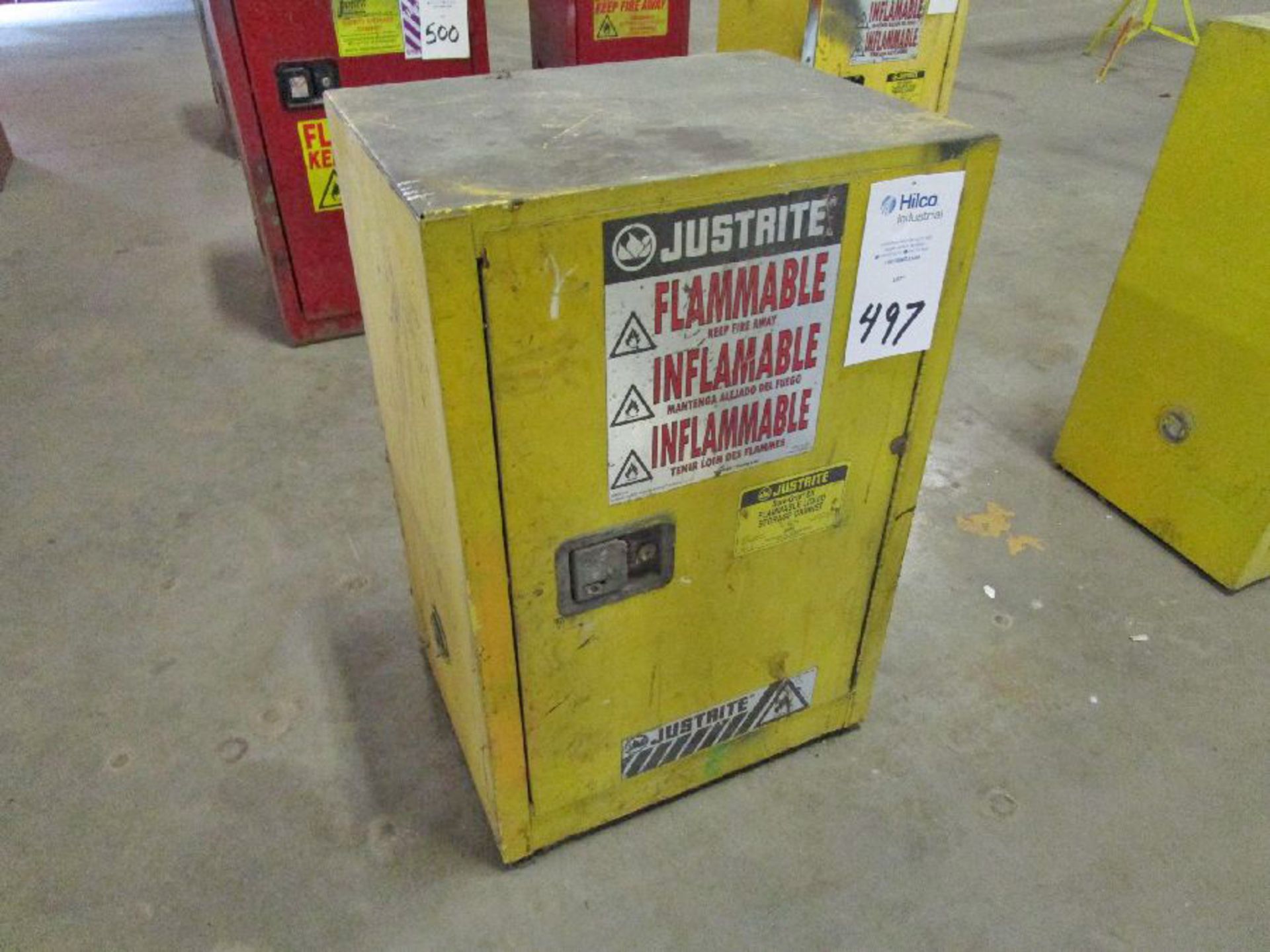 Justrite Model JR 891200 12 Gallon Safety Storage Cabinet