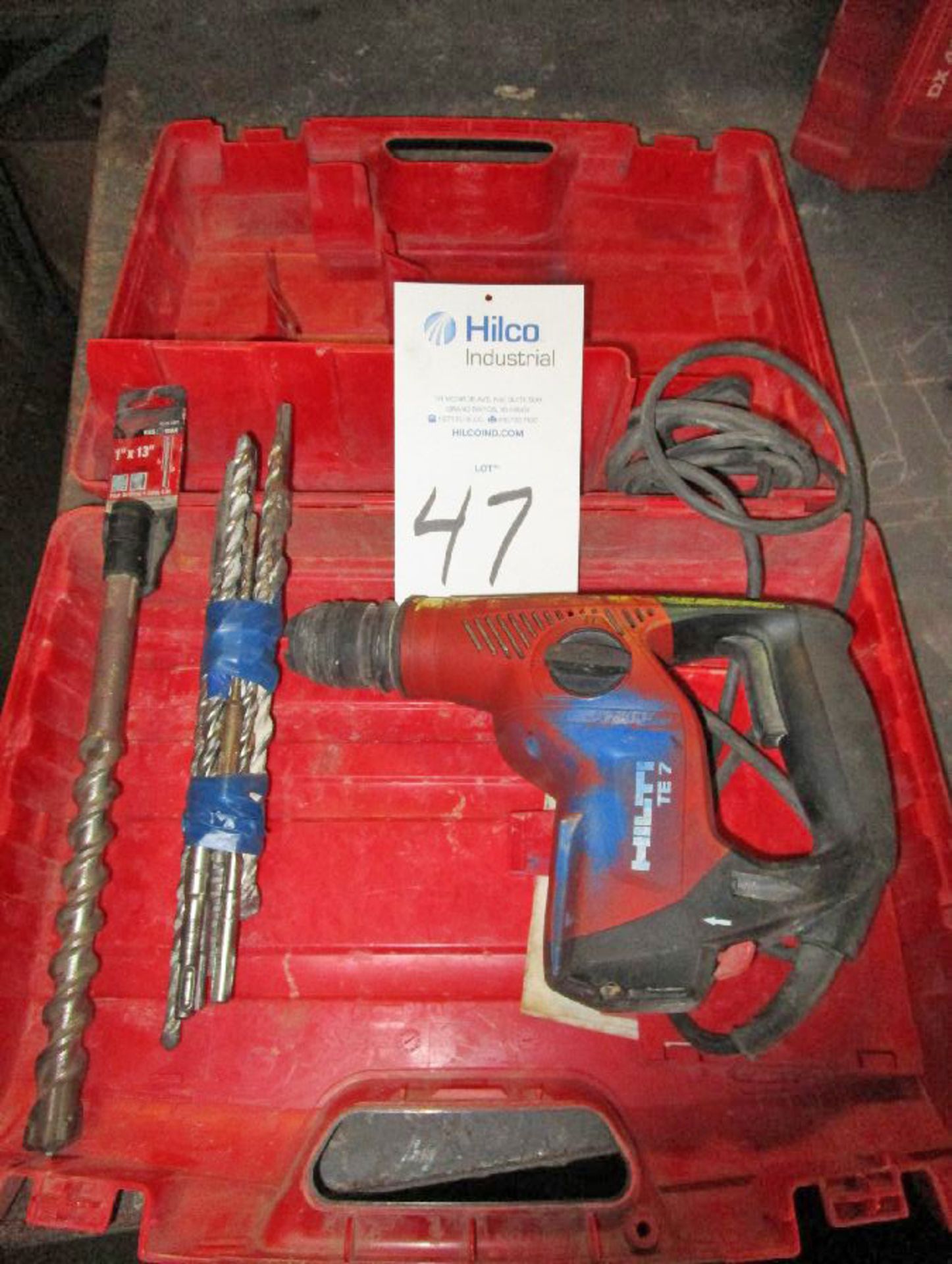 Hilti Model TE 7 Chipping Rotary Hammer Drill