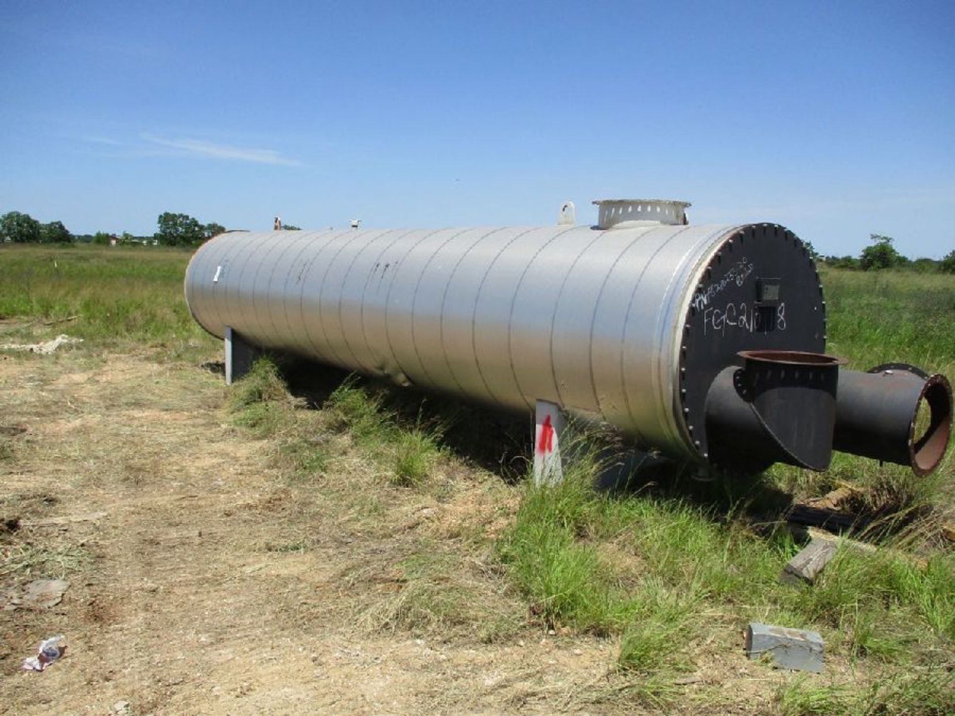 2,000,000 BTU/HR Fire Tube Reboiler Tank - Image 2 of 6