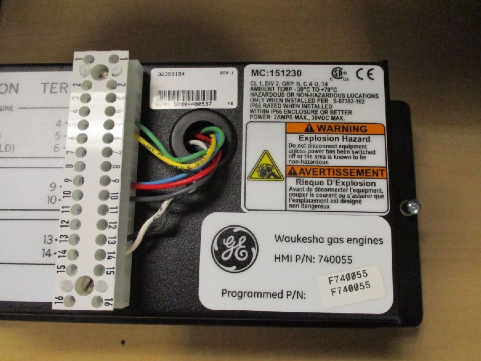 GE Waukesha Gas Engine HMI Controllers - Image 2 of 5