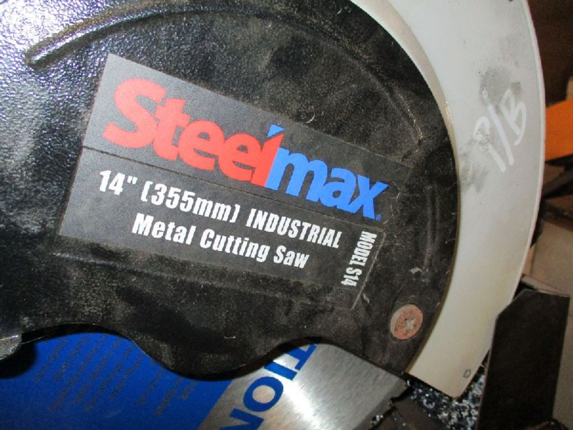 Steelmax Model S14 14" Electric Industrial Metal Cutting Circular Saw - Image 4 of 6