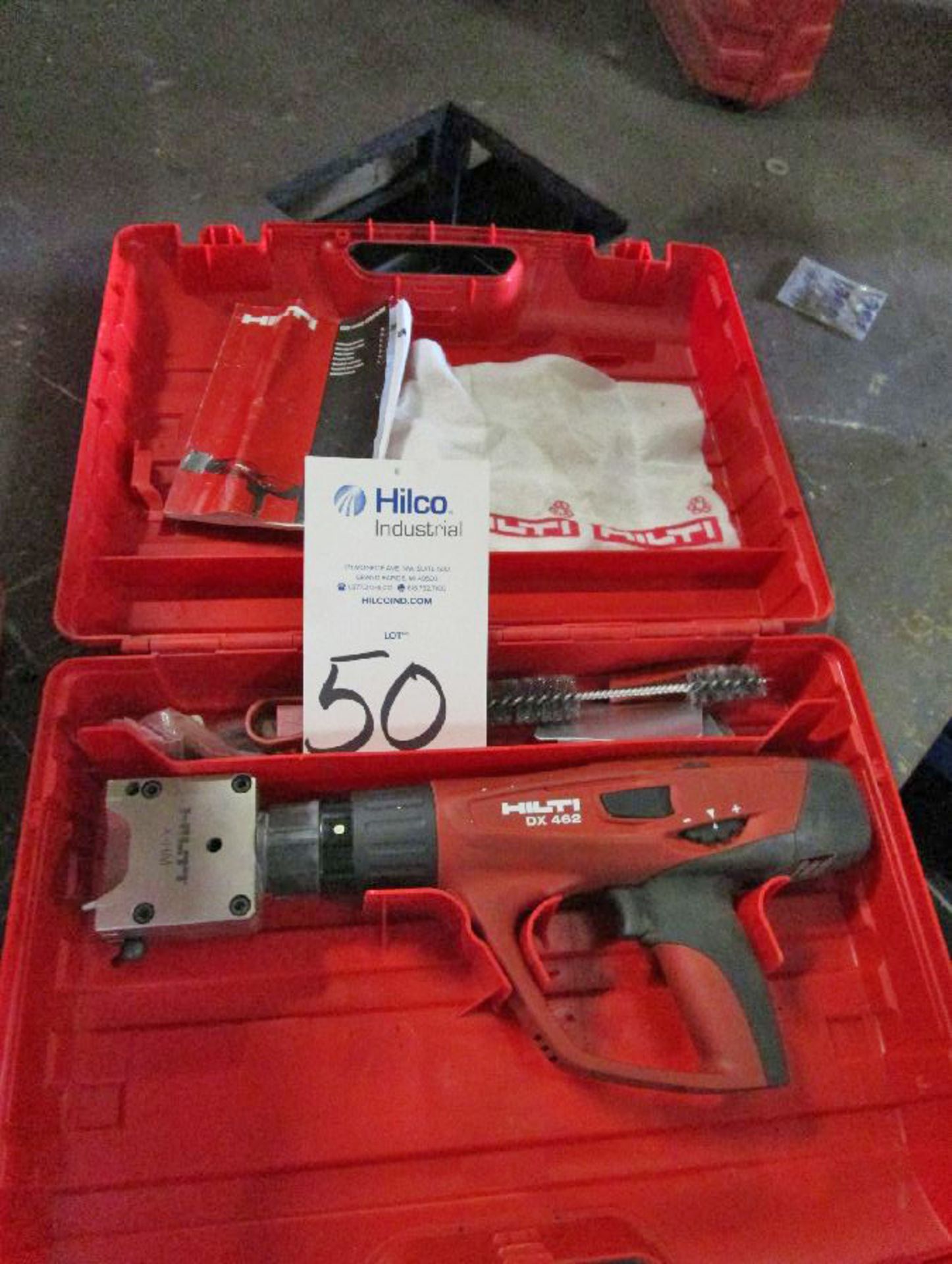 Hilti Model DX 462 Powder Actuated Stamping Machine