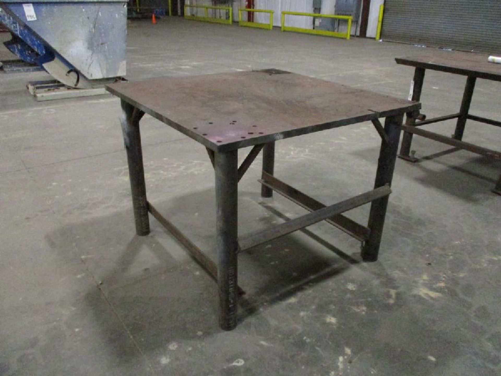 Steel 48" x 48" x 37" H Welding Table - Image 6 of 6