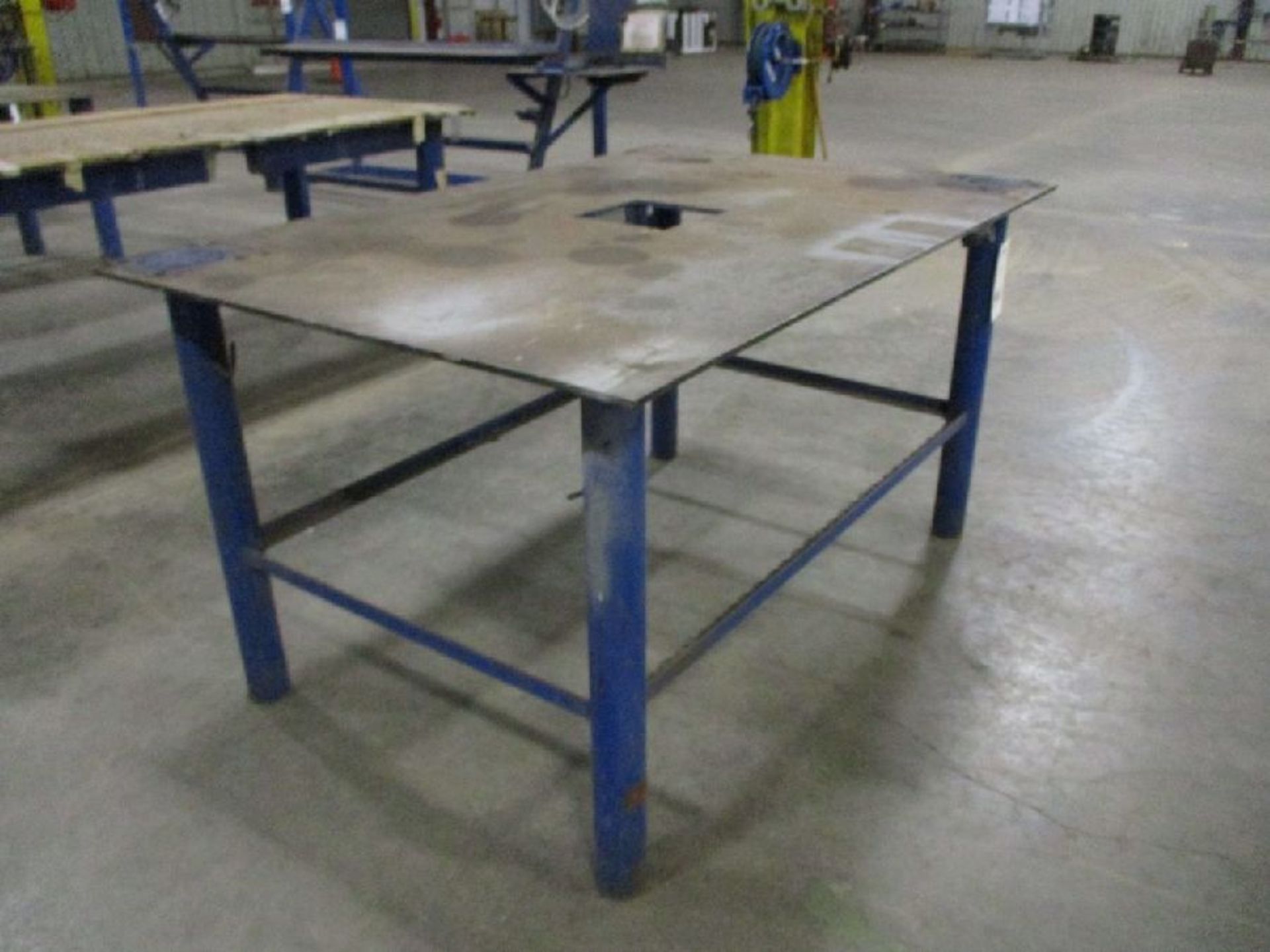 Steel 48" x 72" x 38" H Welding Table - Image 3 of 6