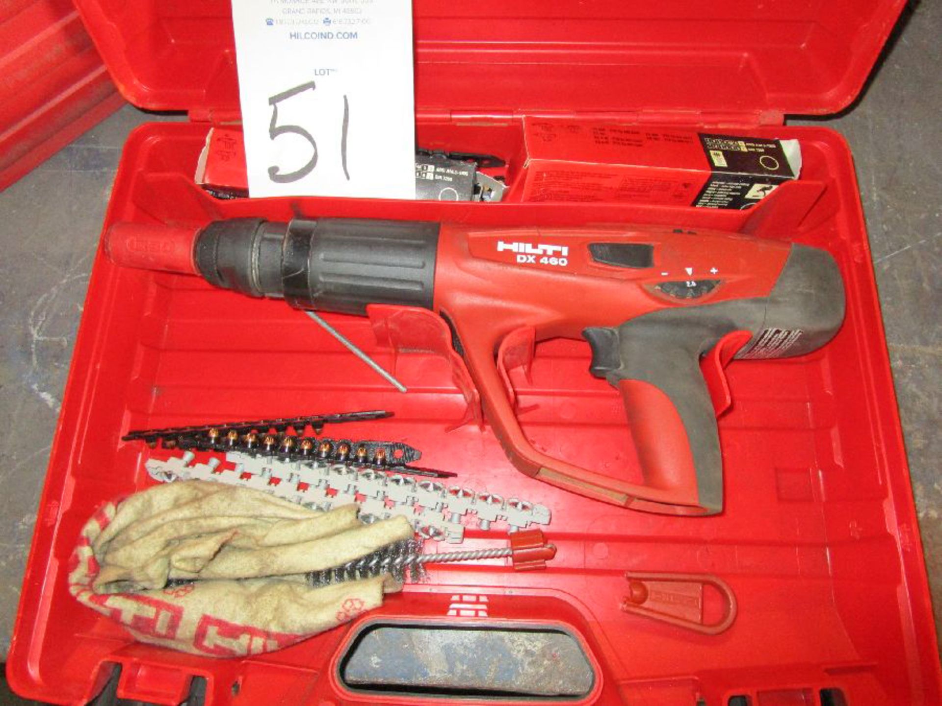 Hilti Model DX 460 Powder Actuated Nailer - Image 2 of 2