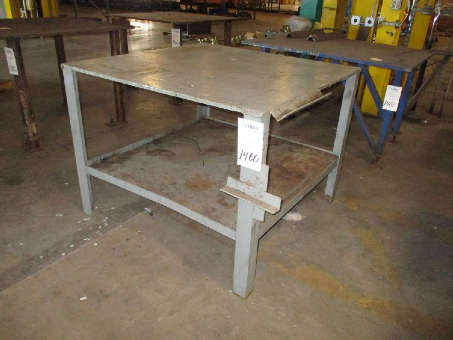 4' x 4' x 37" H Steel Welding Table - Image 2 of 3