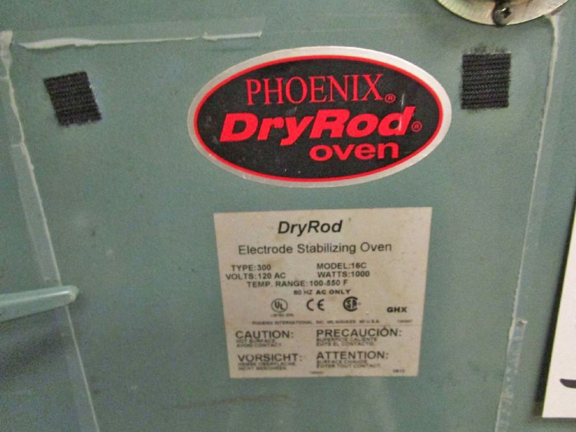 Phoenix Model 16C 1000 Watt Dry Rod Oven - Image 2 of 3