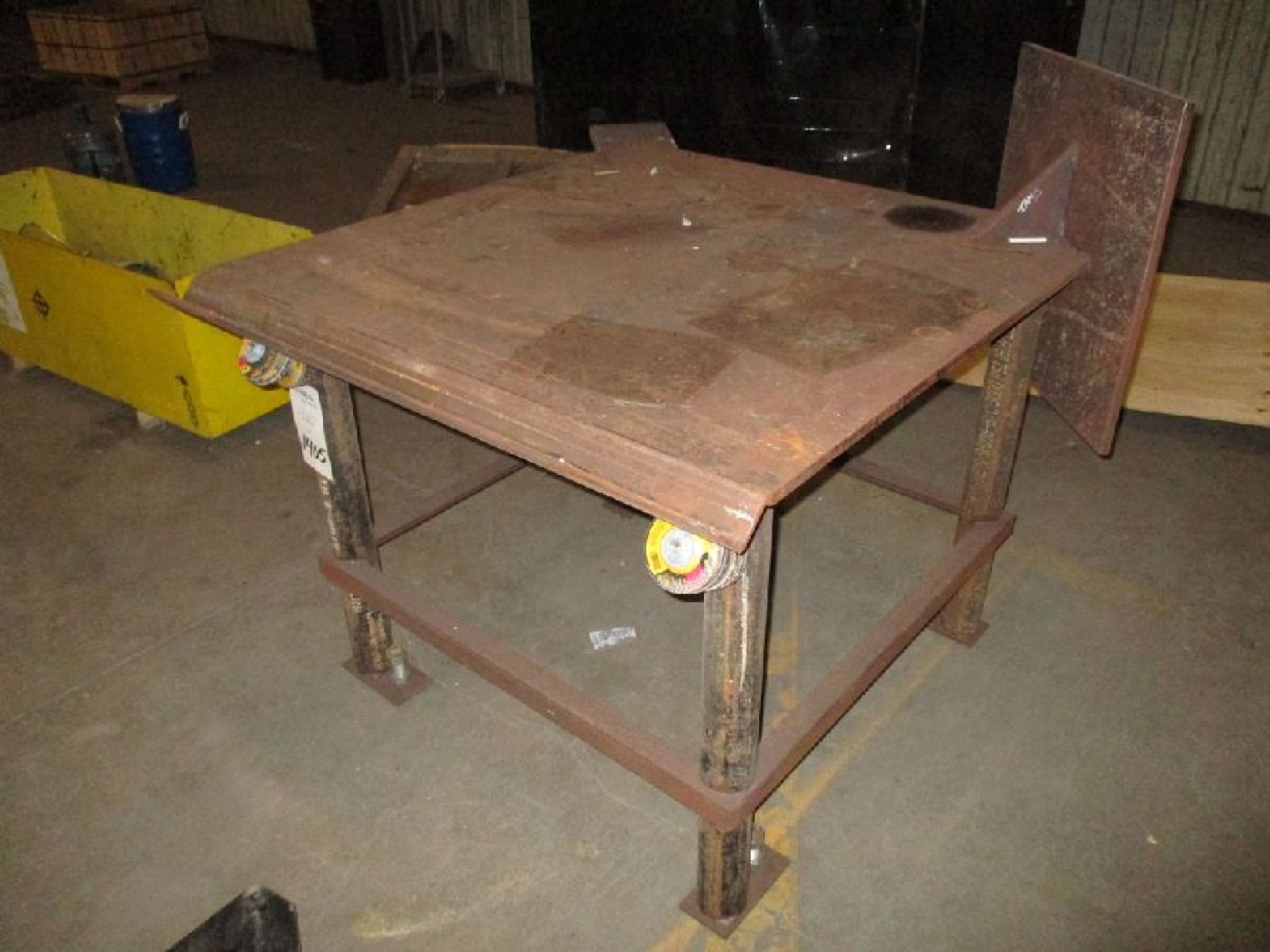 48" x 48" x 37" H Steel Welding Table - Image 4 of 4