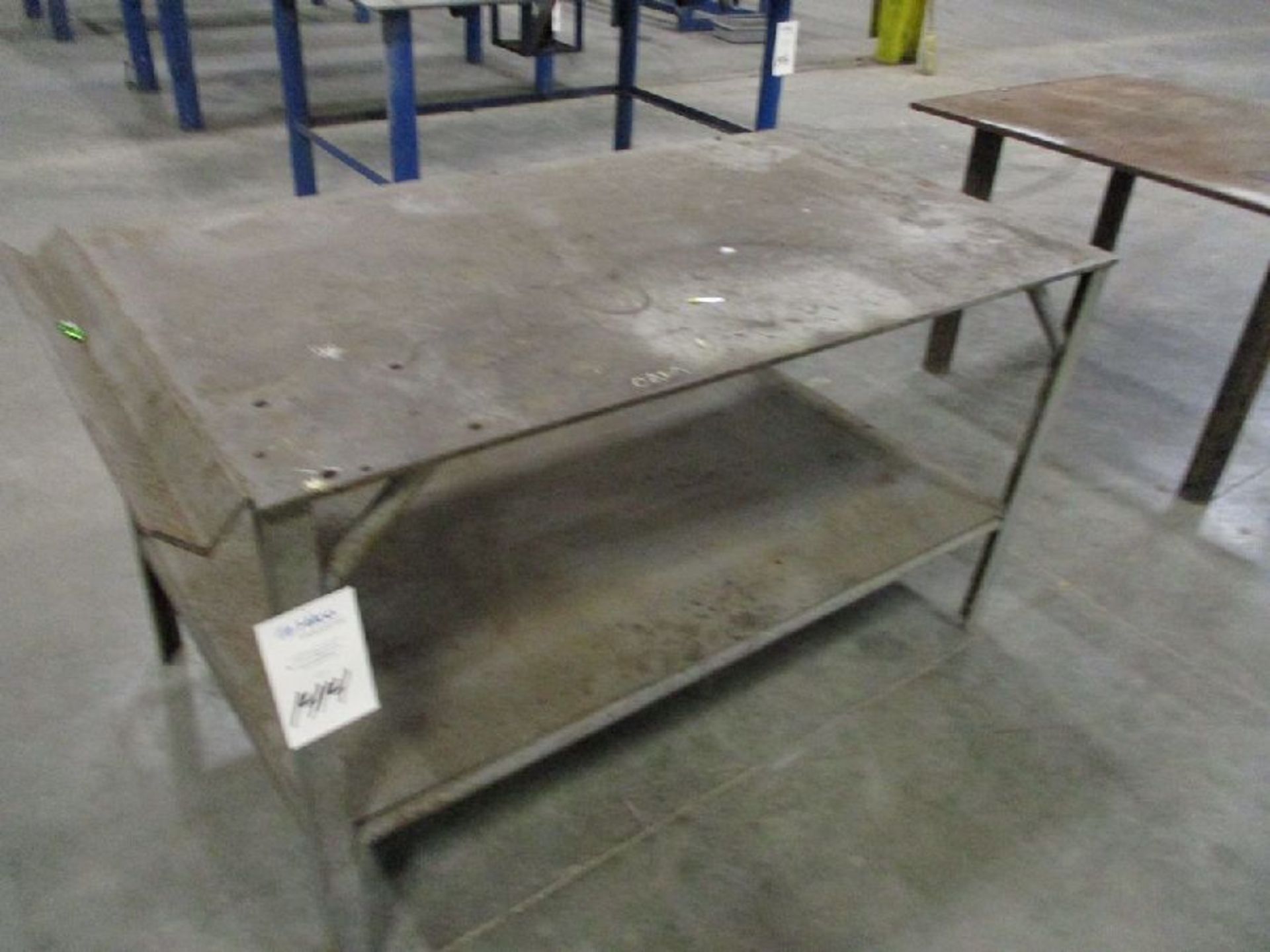 Steel 35" x 60" x 34" H Welding Table - Image 6 of 6