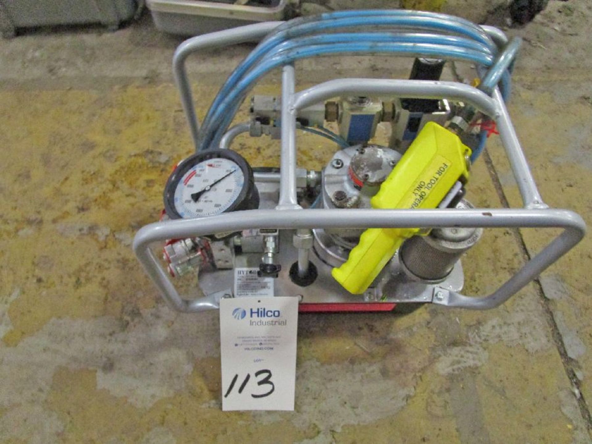 Hytorc Model Hy-Air-2 4- Tool Hydraulic Torque Control Pump