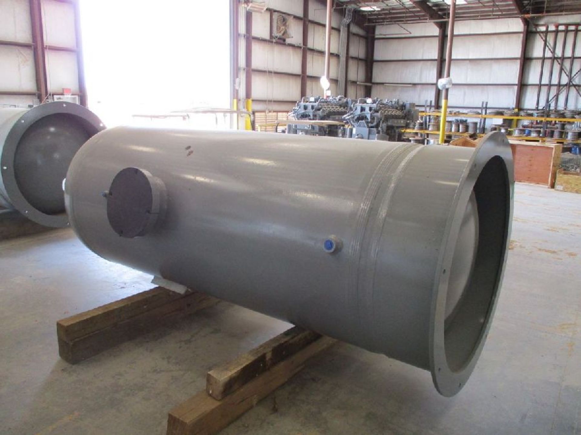 Unused 60" x 120" Straight Side Vertical 2 Phase Seperator Tank - Image 3 of 9