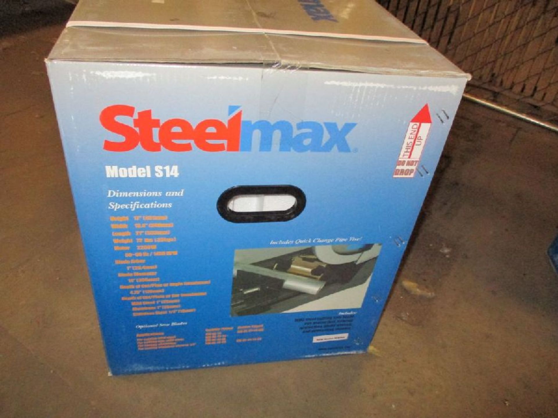 Steelmax Model S14 Unused 14" Electric Industrial Metal Cutting Circular Saw - Image 5 of 5