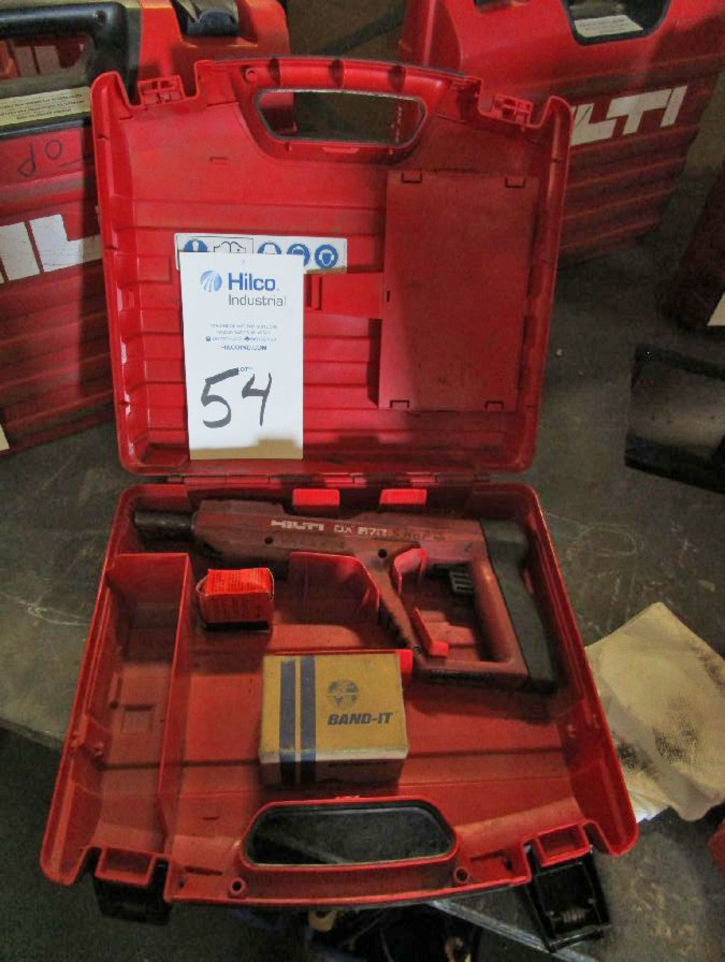 Hilti Model DX E72 Powder Actuated Nailer