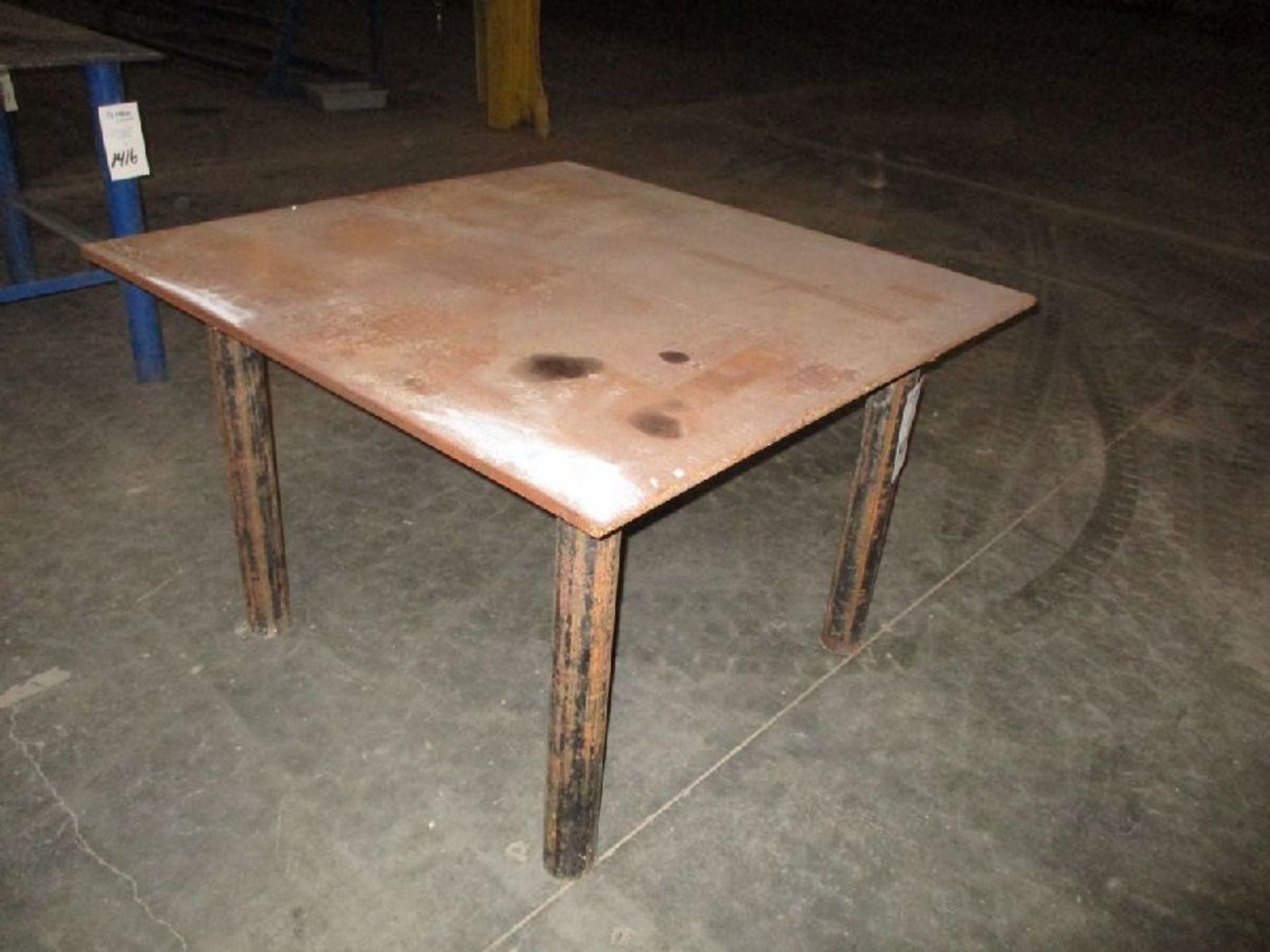 Steel 49" x 48" x 33" H Welding Table - Image 3 of 4