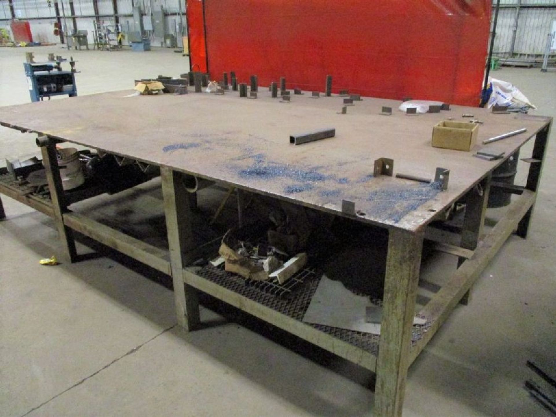 96" x 144" x 37" H Steel Welding Table - Image 5 of 5