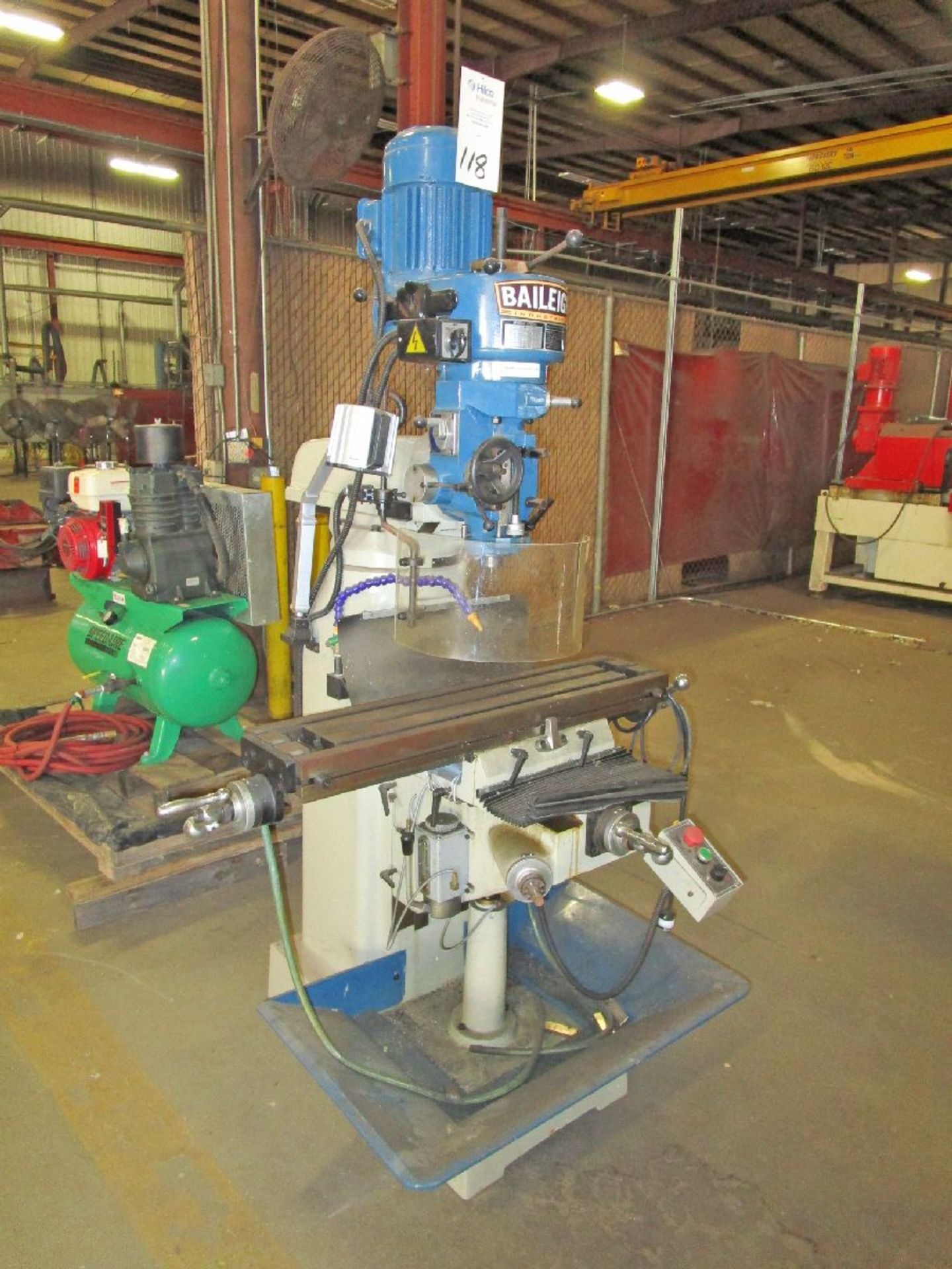 Baileigh Model VM 836E-1 Vertical Milling Machine