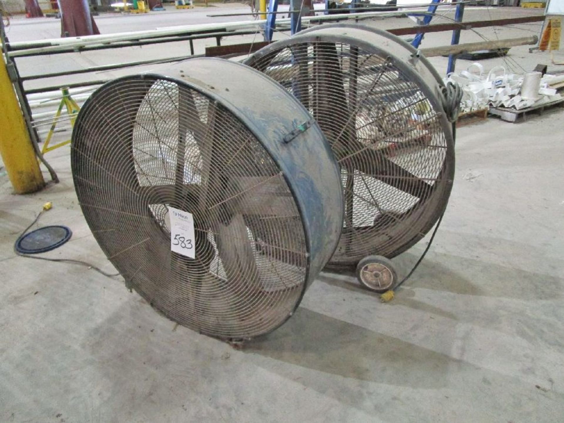 Portable Cooler 42" Diameter Drum Fans