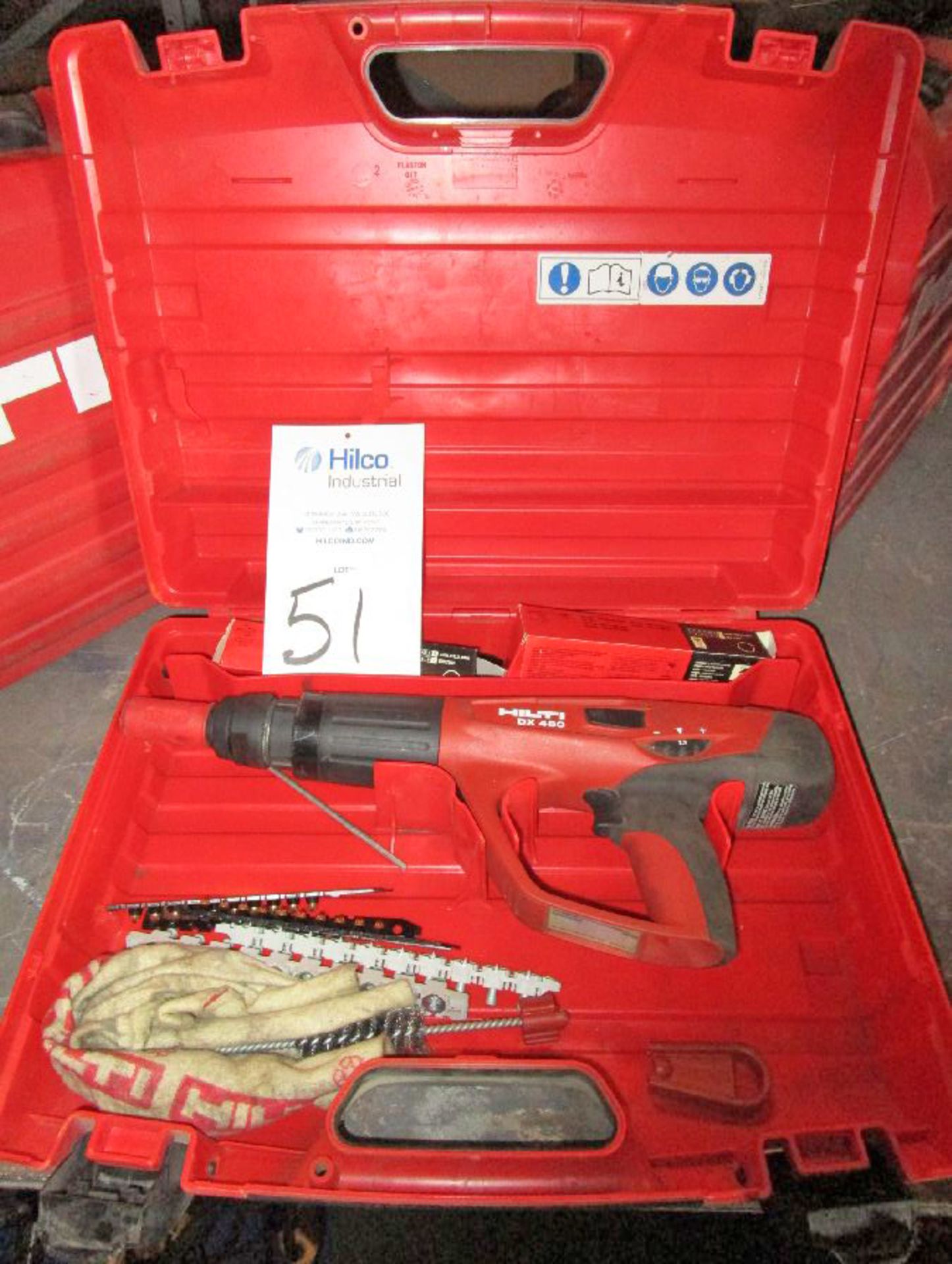 Hilti Model DX 460 Powder Actuated Nailer