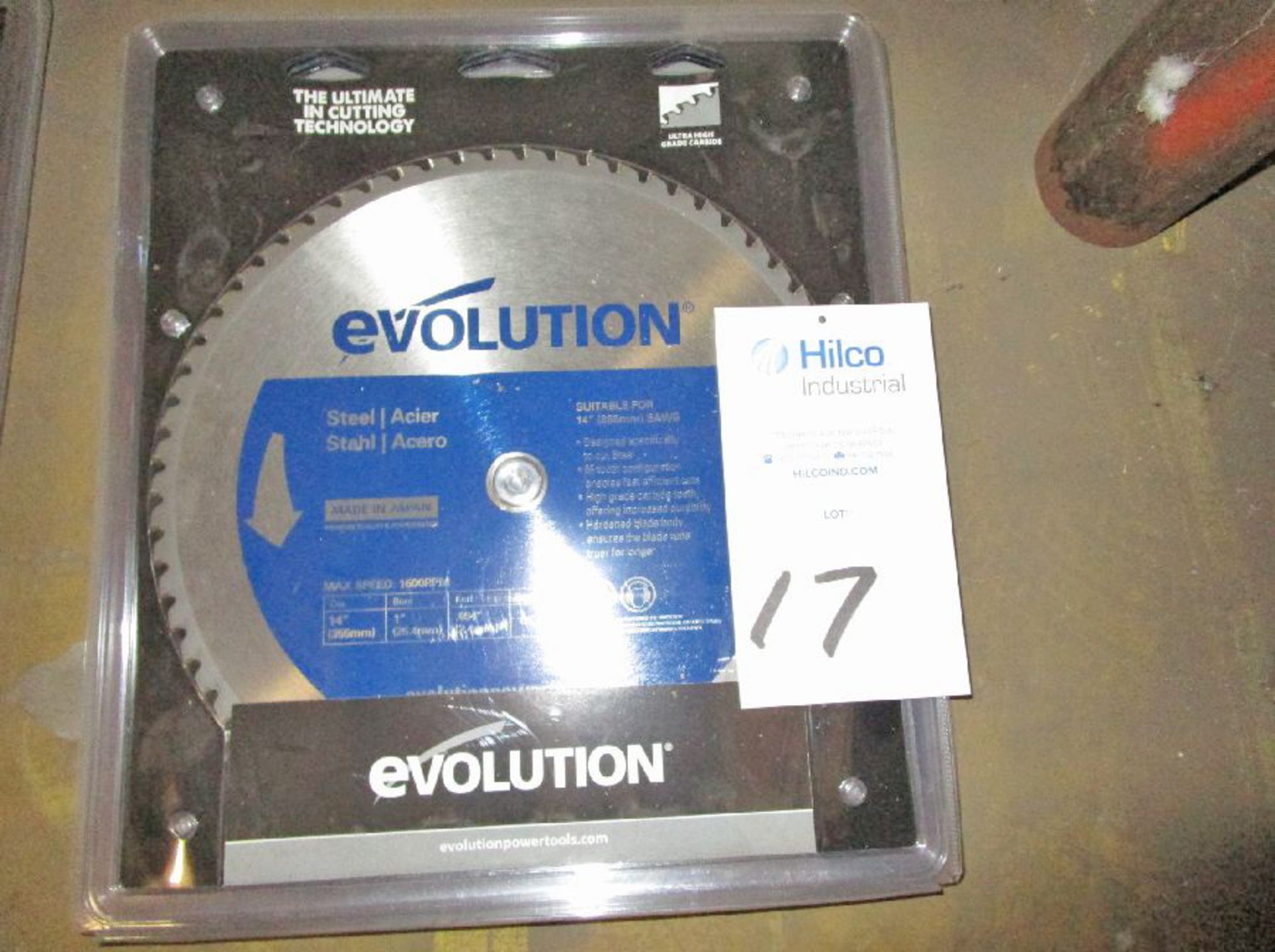 Evolution 14" Saw Blade