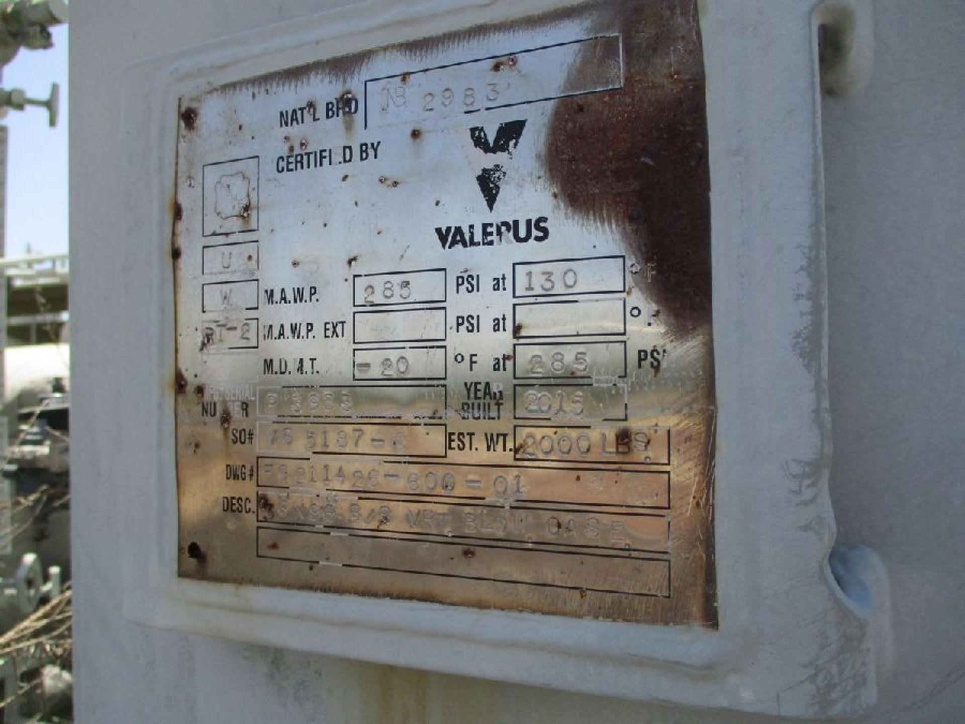 Valerus 2500 BBL Condensate Stabilizer Skid - Image 18 of 19