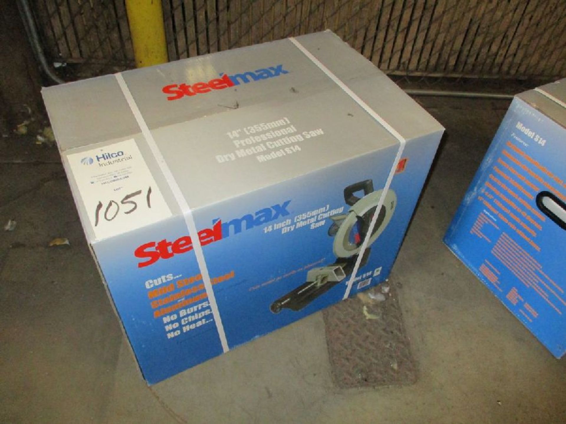 Steelmax Model S14 Unused 14" Electric Industrial Metal Cutting Circular Saw - Image 2 of 5