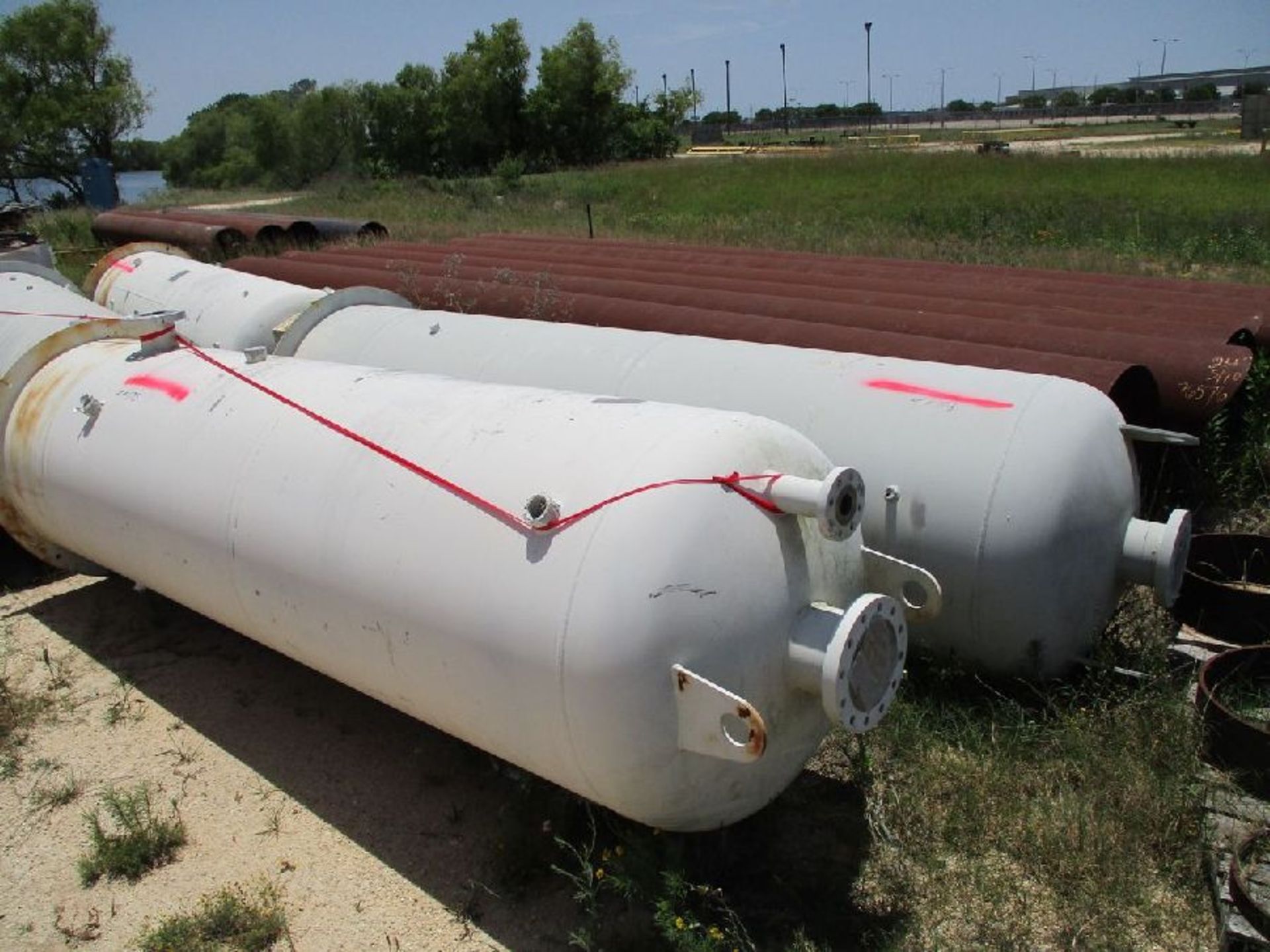 Lot of (4) 42" x 10' 2-Phase Seperator Tank - Image 2 of 6