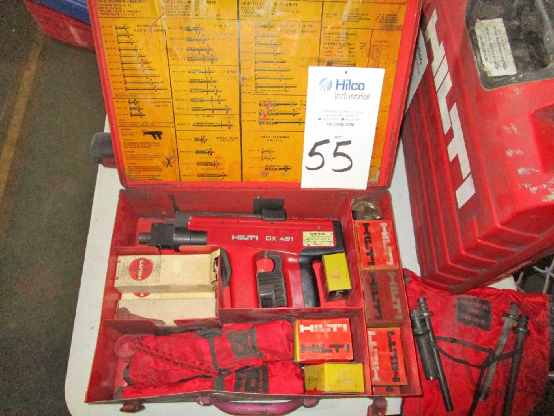 Hilti Model DX 451 Powder Actuated Nailer