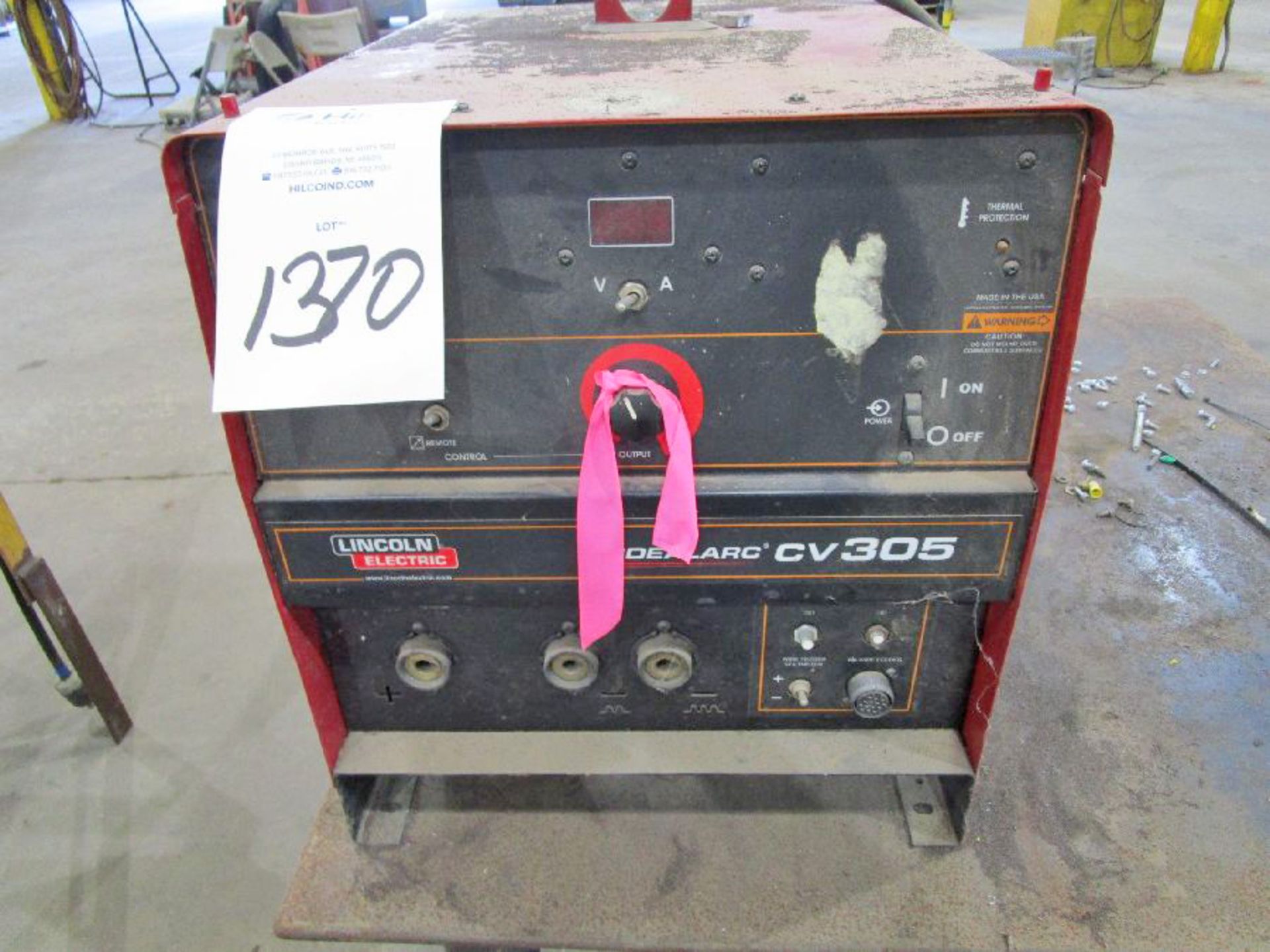 Lincoln Electric Model CV - 305 Mig Welding Power Source - Image 3 of 12