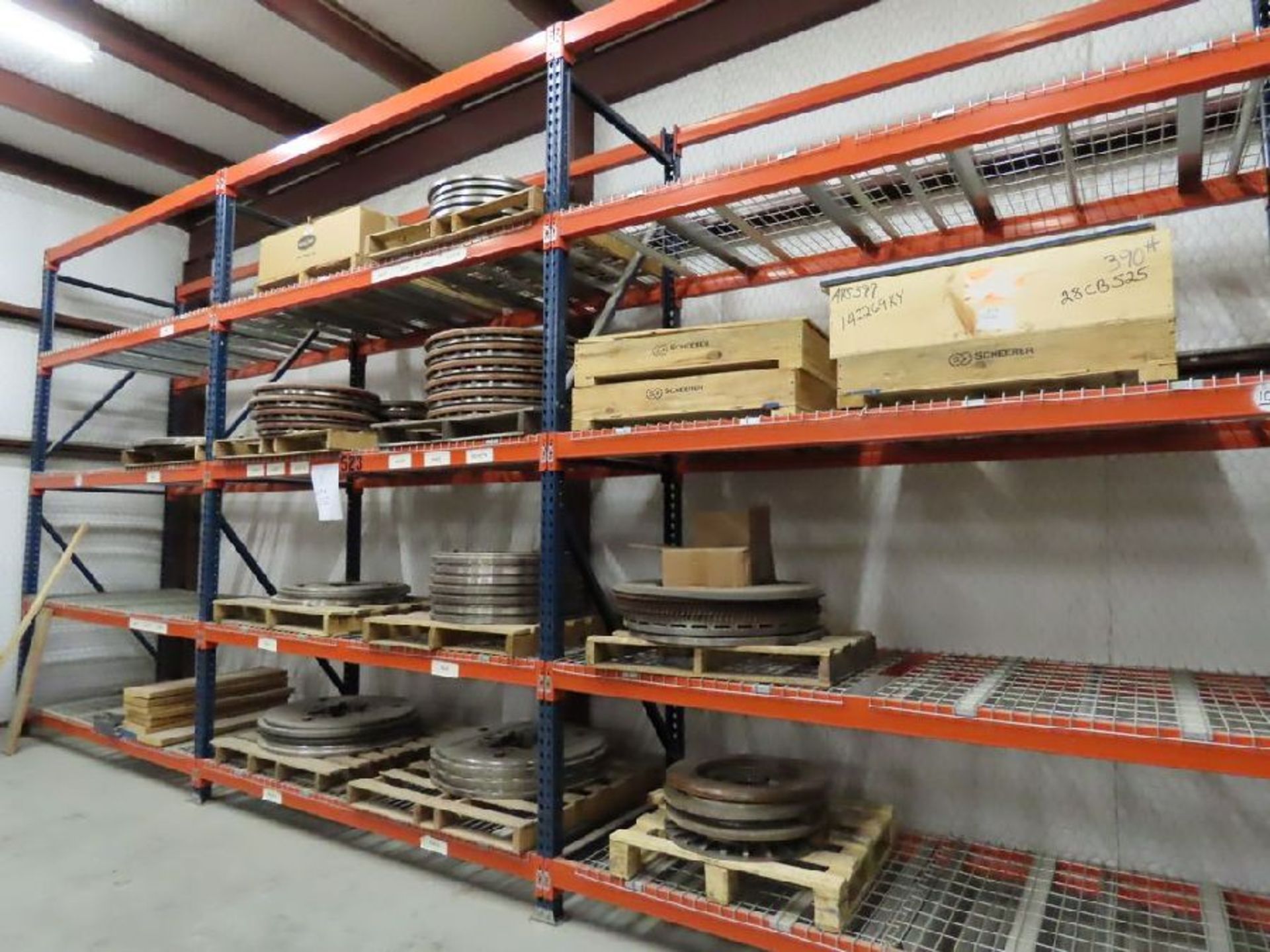 (3) Sections Pallet Racking - Approx 42" x 96" x 16' H