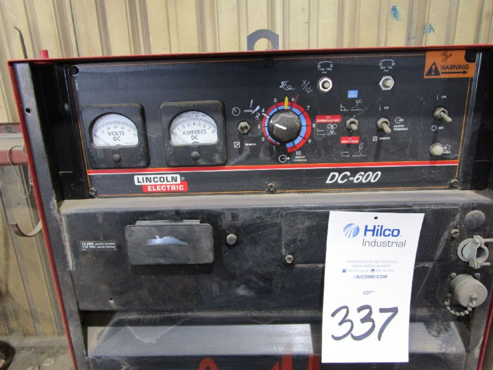Lincoln Model DC-600 Submerged Arc Welding Power Source - Image 4 of 6