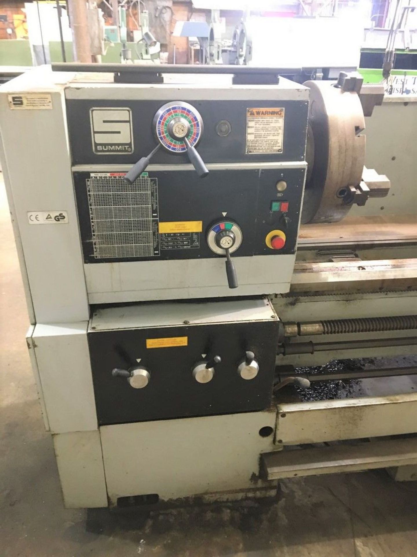 Summit Model 28 x 160 B 28" x 160" Engine Lathe - Image 9 of 17