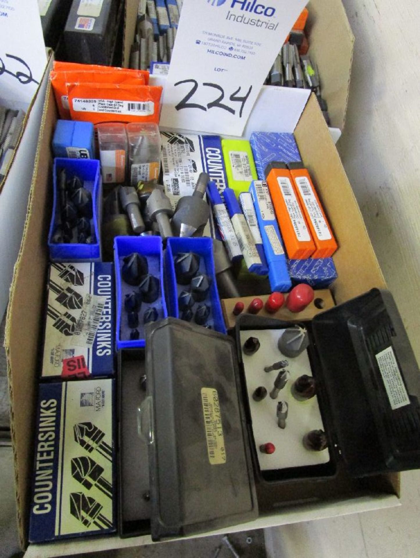 Lot of Assorted Countersinks