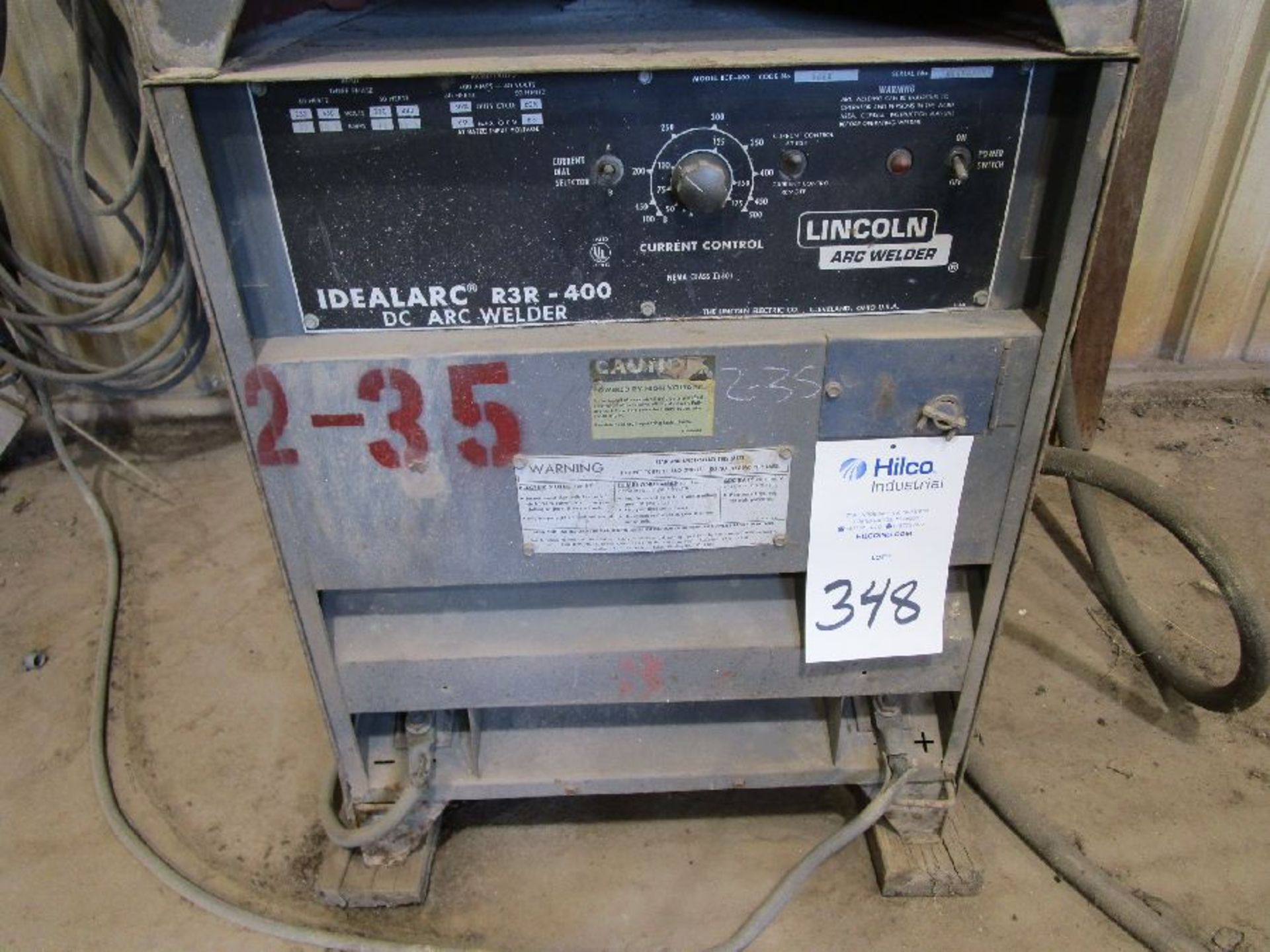 Lincoln Model R3R-400 DC Arc Welder