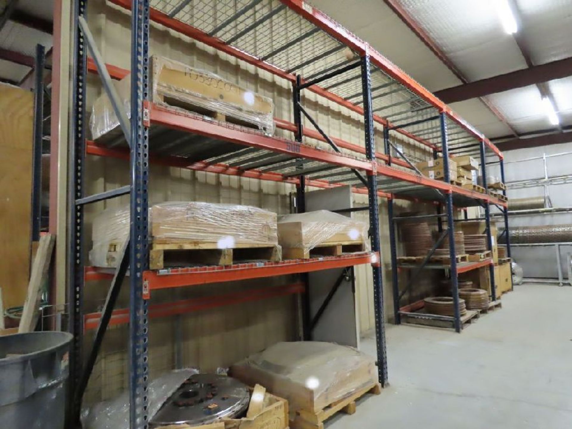 (4) Sections Pallet Racking - Approx 42" x 96" x 16' H